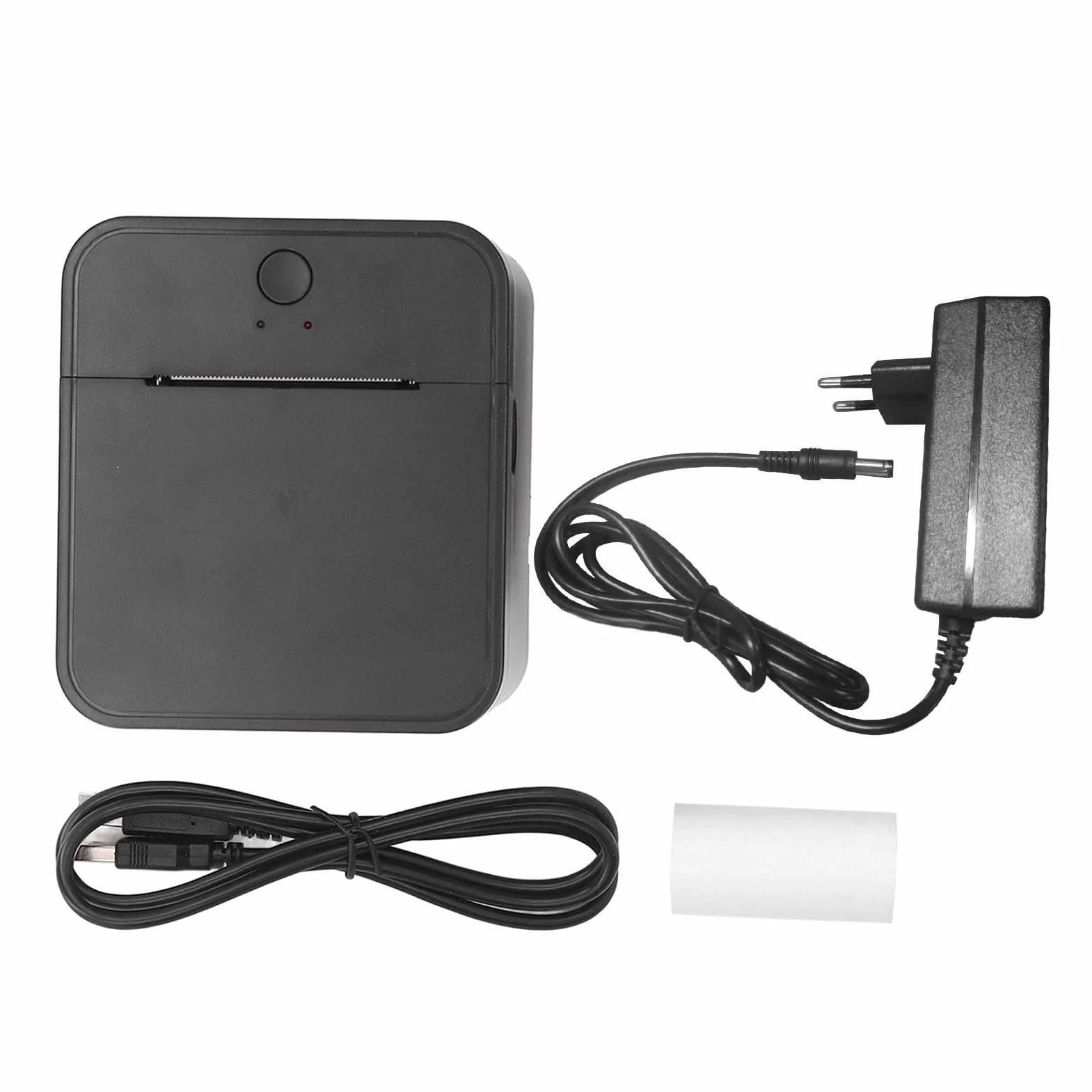 Drukarka POS, Termiczna Drukarka pokwitowań USB 58 Mm, Restauracyjna Drukarka Kuchenna z automatyczną obcinarką, Drukarka Etykiet USB dla Systemów Mac, Linux, IOS i