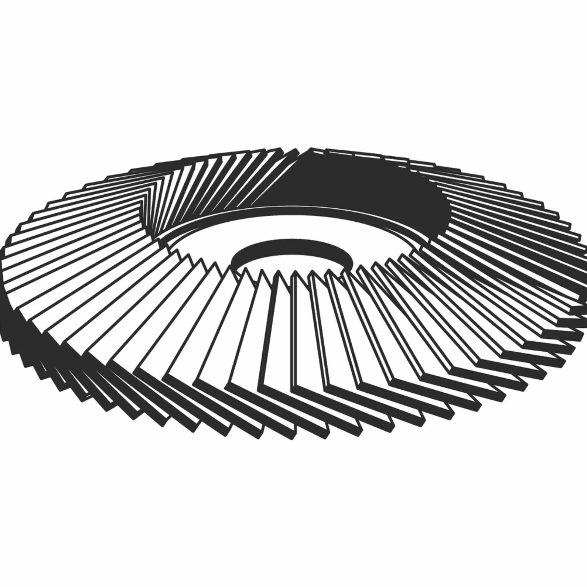 322775 Talerz do ścierania SMT 624, 125X22,23 mm, 10 szt. Ziarno: 80, wypukły