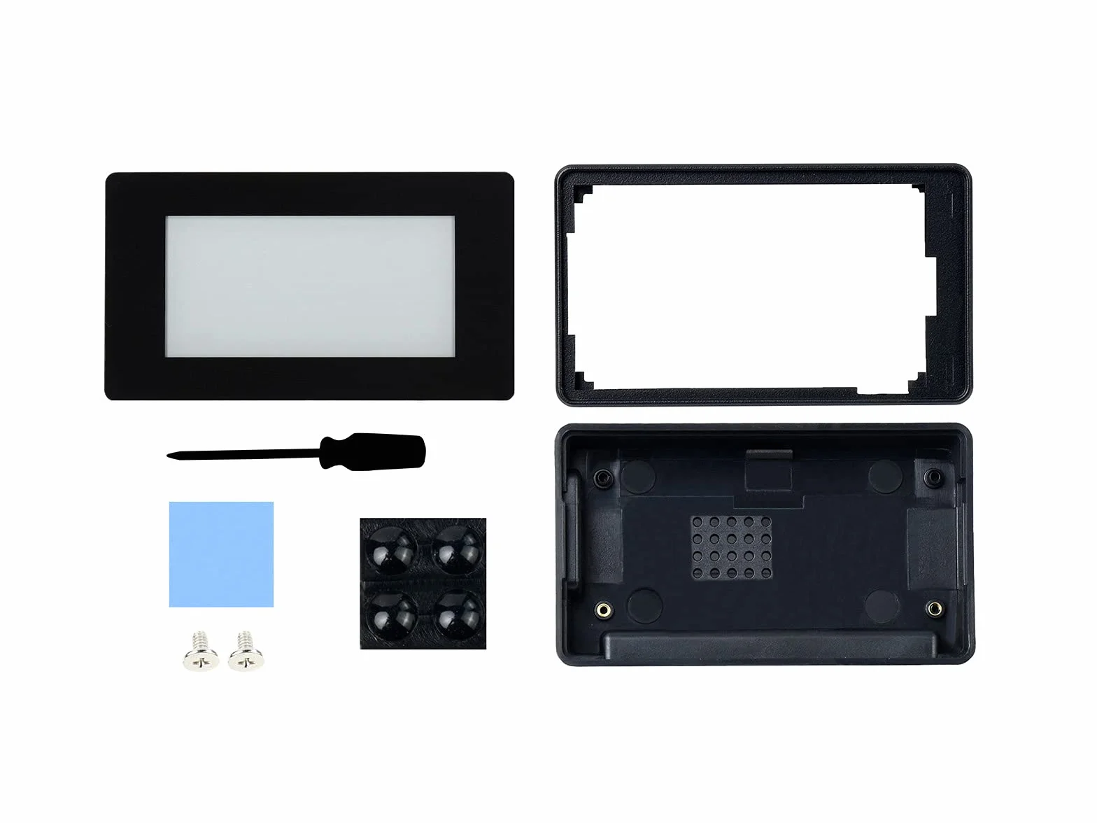 Waveshare 2.13inch Touch E-Paper E-Ink Display for Raspberry Pi Zero 250×122 Pixels Supports Partial Refresh with ABS Protection Case