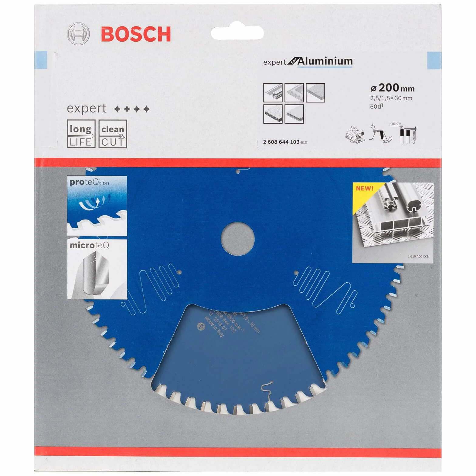 Bosch Professional tarcza zębata Top Precision EXALH 184 x 16 mm 48