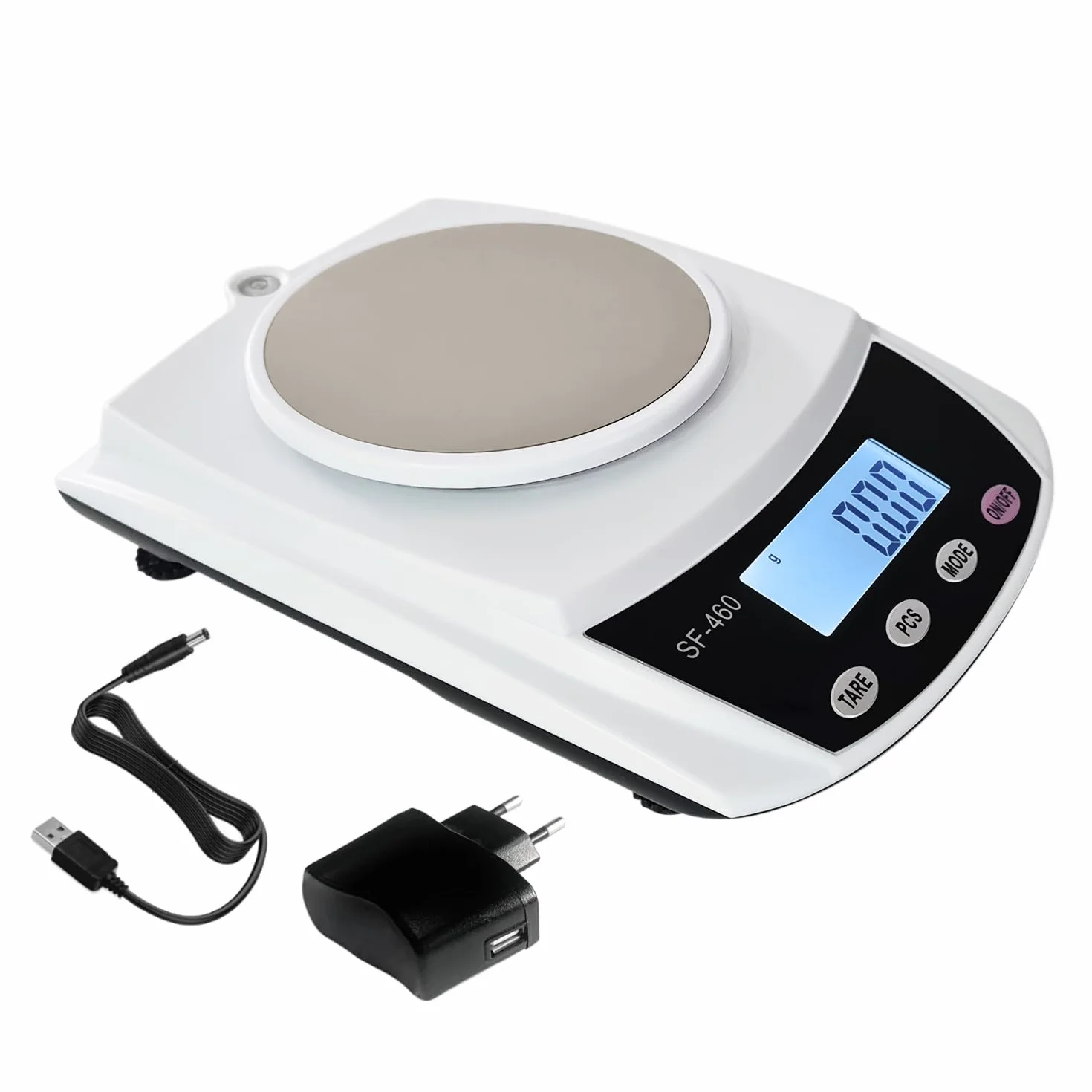 Eosphorus Cyfrowa Waga Analityczna 600g x 0,01g LCD do Laboratorium