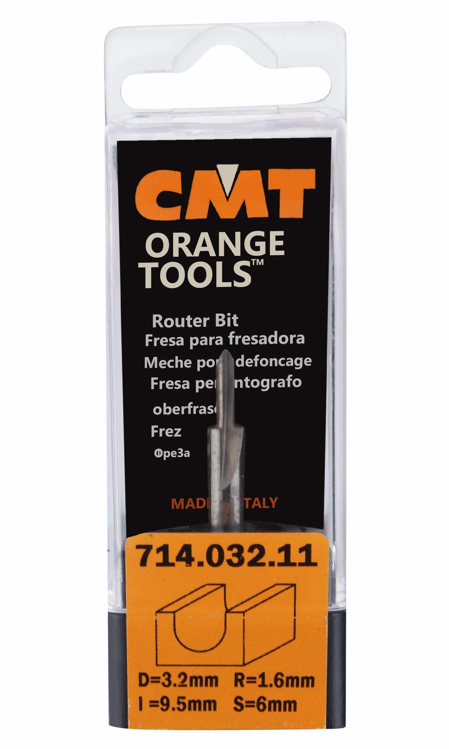 CMT Orange Tools 914.690.11 tools, Grigio/Arancio