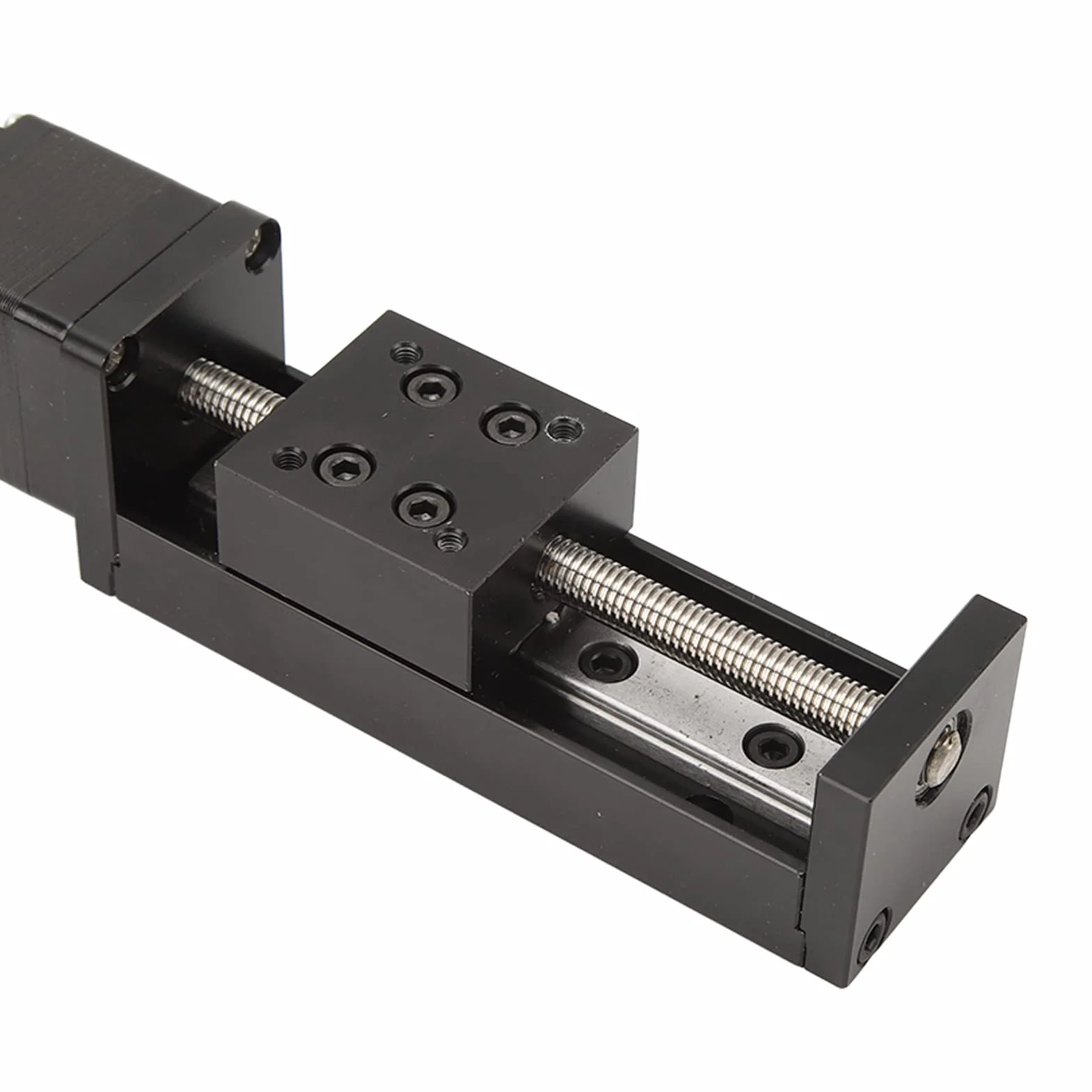 DIY Mini Linear Rail Guide Slide Actuator Stepper Motion Stage do frezów CNC