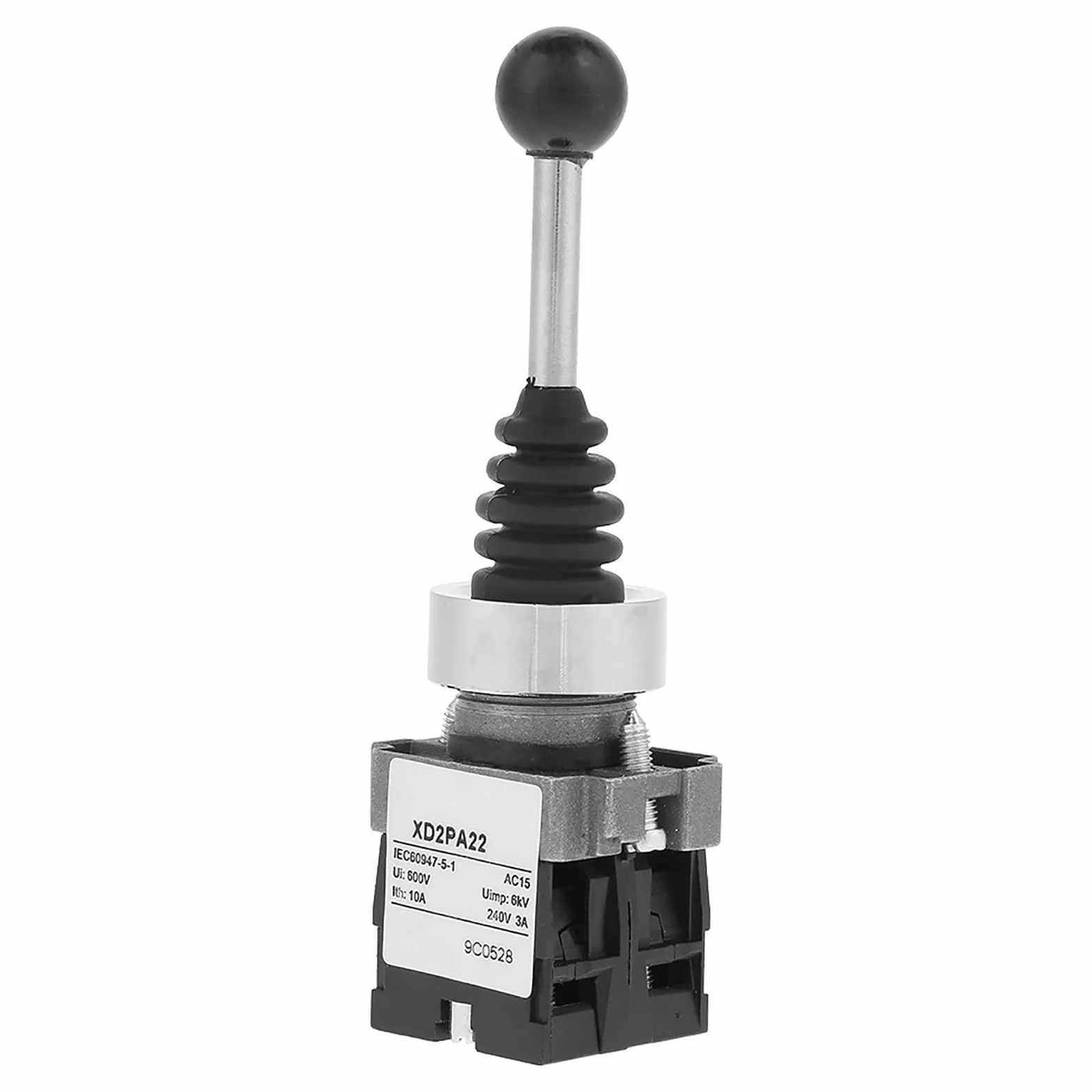 Joystick-Kurzzeitschalter, XD2PA22CR 2NO 2-Position 2NO Typ-Monolever-Joystickschalter mit verriegeltem Joystick für XD2PA12