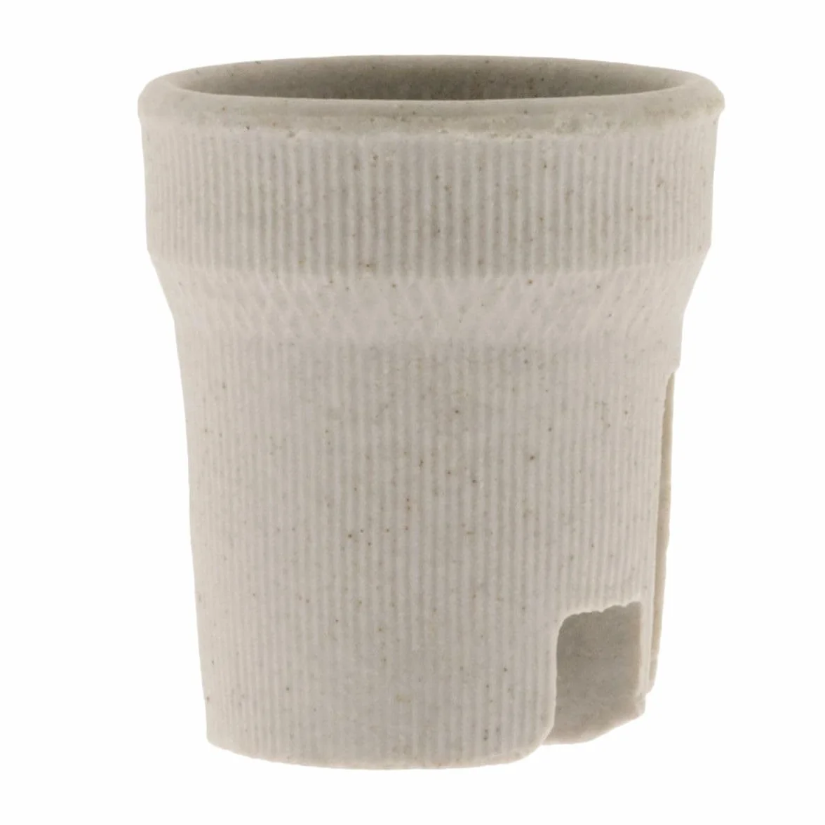 Zenitech - Oprawka Porcelanowa E27 - Biała - 250V, 4A - Bez Pierścienia - Do Oświetlenia Wewnętrznego - Kompatybilna ze Standardowymi Oprawami - Odporna na Ciepło