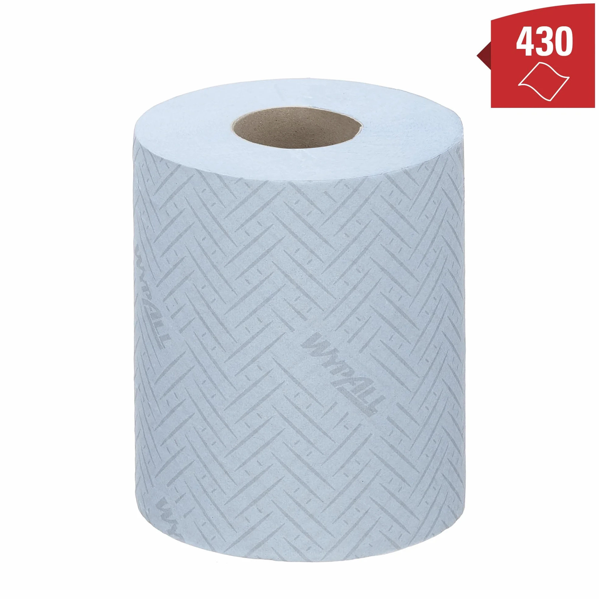 WypAll L10 Papier do wycierania żywności i higieny 1-warstwowa rolka centralnego podawania 6 sztuk 430 chusteczek