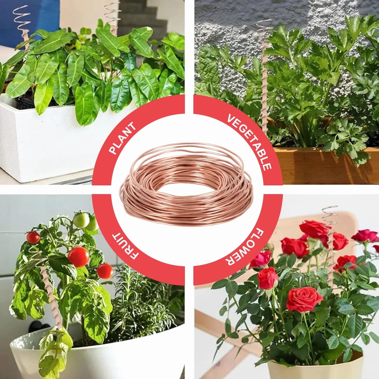 Czysty drut miedziany, Ø 0,5/0,8/1/1,5/2/2,5/3 mm, drut miedziany T2, 500 g cewka miedziana do prac ogrodowych, czysty kabel miedziany do elektrotechniki i rzemiosła DIY (czerwono-fioletowy, 2 mm)