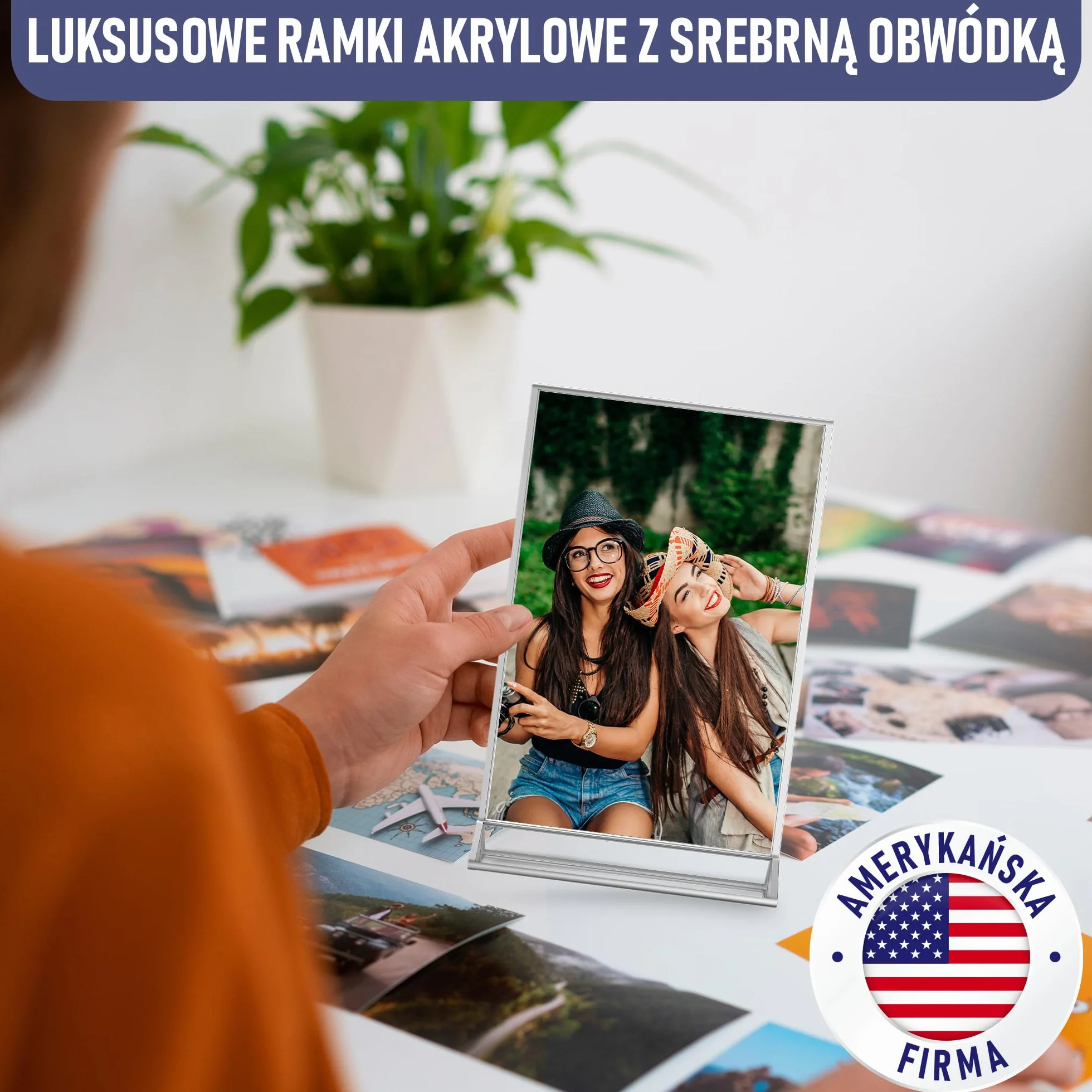 Dwustronne Srebrne Ramki A5, Zestaw 6 Szt., Akrylowe Uchwyty Na Numery Stolików, Przezroczyste Stojaki Na Tabliczki, Srebrne Ramki Na Numery Stolików Weselnych, Uchwyty Na Menu I Zdjęcia Na Wydarzenia