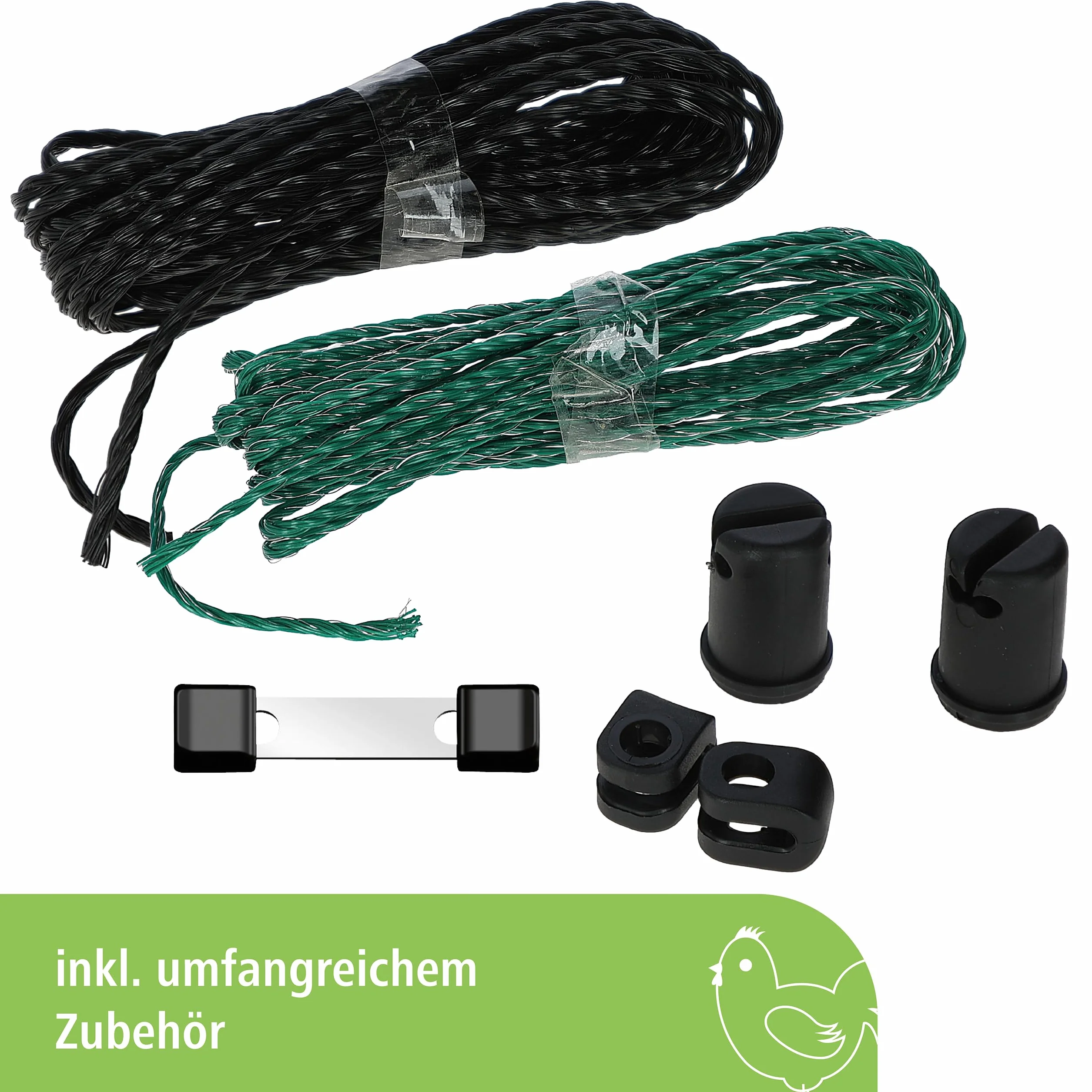 Kerbl Hobbyfarming 292279 Siatka dla Drobiu, Zielony, 25 m