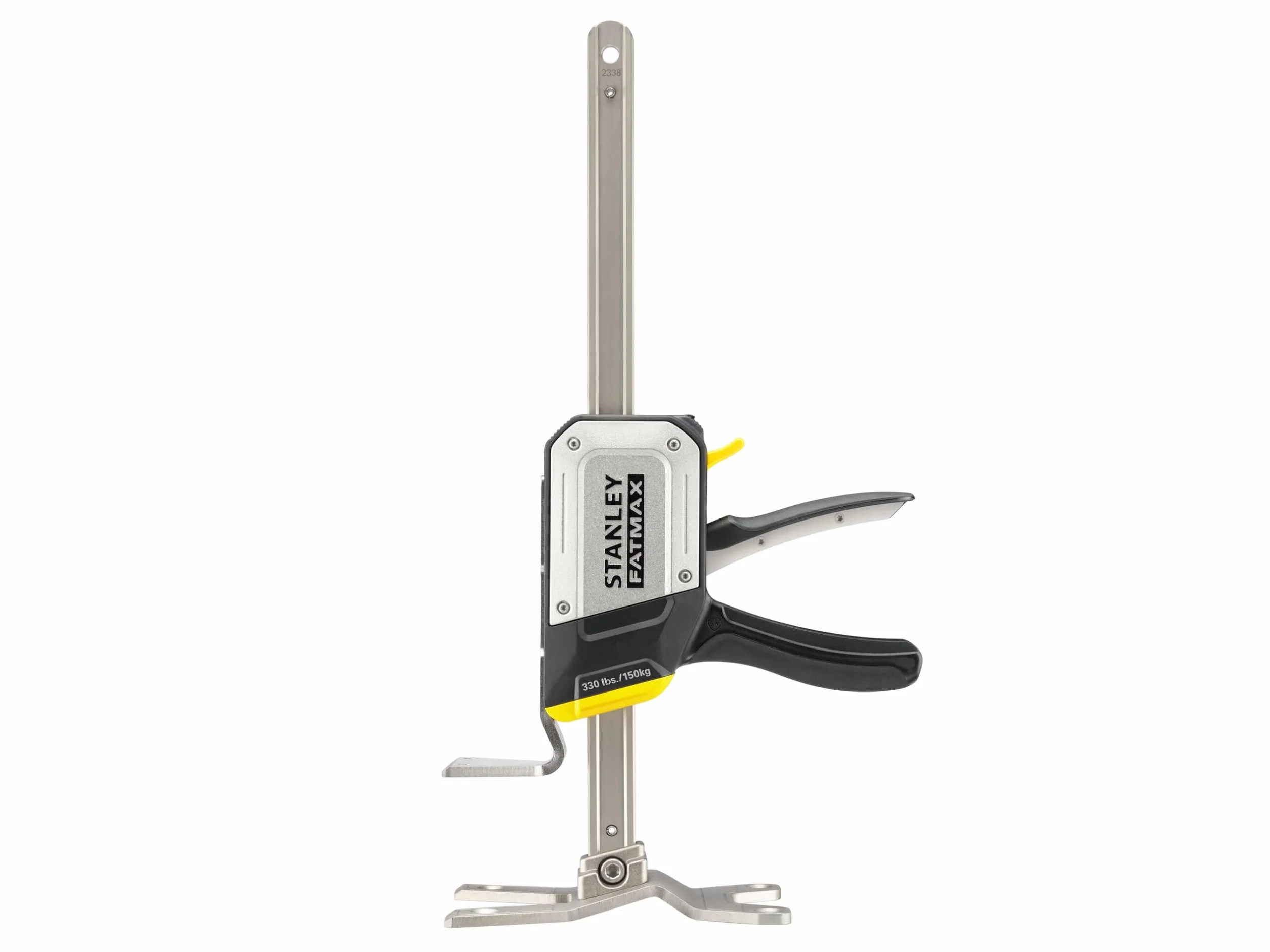 STANLEY FATMAX TradeLift Wielofunkcyjne narzędzie do podnoszenia (do 150 kg), poziomowanie (regulacja 2,5 mm), trzymanie (do 150 kg) i narzędzie do rozprowadzania (do 220 mm), FMHT83550-1