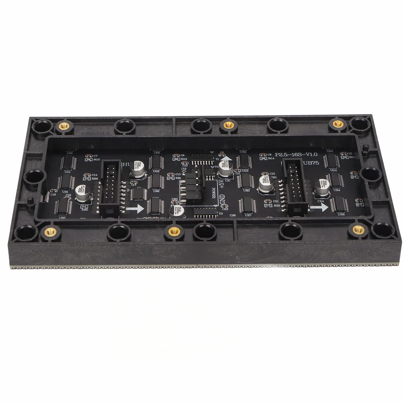 Panel Matrycowy LED RGB, rozdzielczość 64x32, Rozstaw 2,5 Mm, Cyfrowy moduł LED 6,3x3,1 Cala dla RasPi, dla Pico, dla itp.