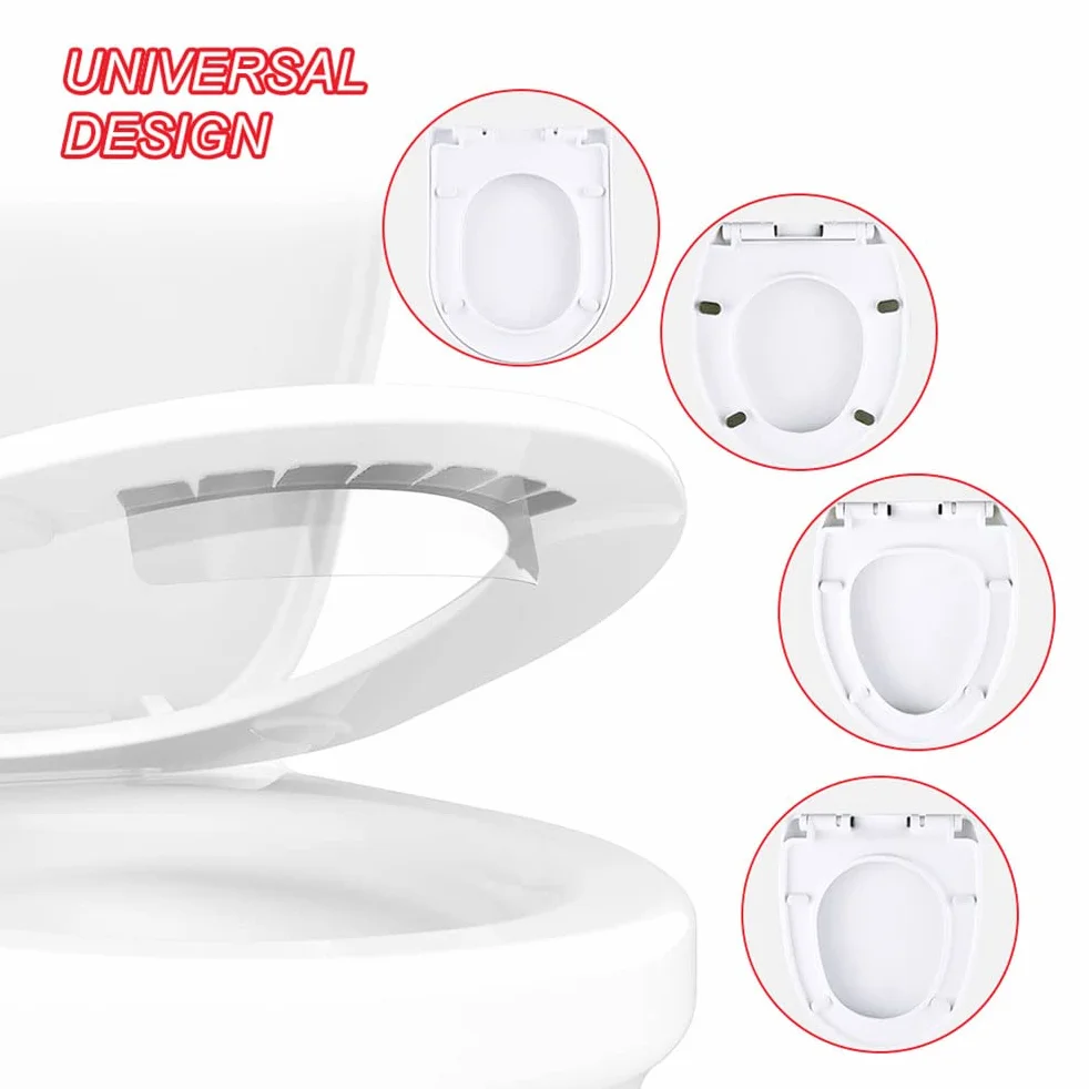 Nocnik Pee Splash Guard, 250 * 100 * 0.5mm PC Deflektor Moczu, z 0 penetracją, na Deski Sedesowe