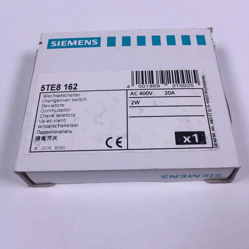 Siemens SENTRON Podwójny przełącznik 5te8 400 VAC