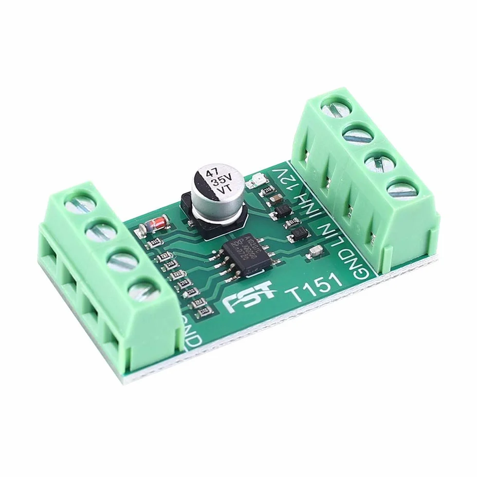 Moduł autobusowy, 1 sztuka konwerter TTL-UART na magistralę IN, analizator danych TJA1020 K_LINE Date Bus Transceiver Board