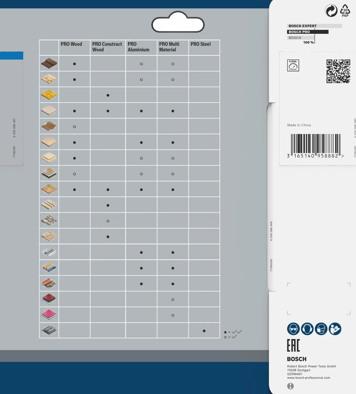Bosch Professional Piła Tarczowa do Aluminium 184 x 16 x 2 mm 56 Zęby