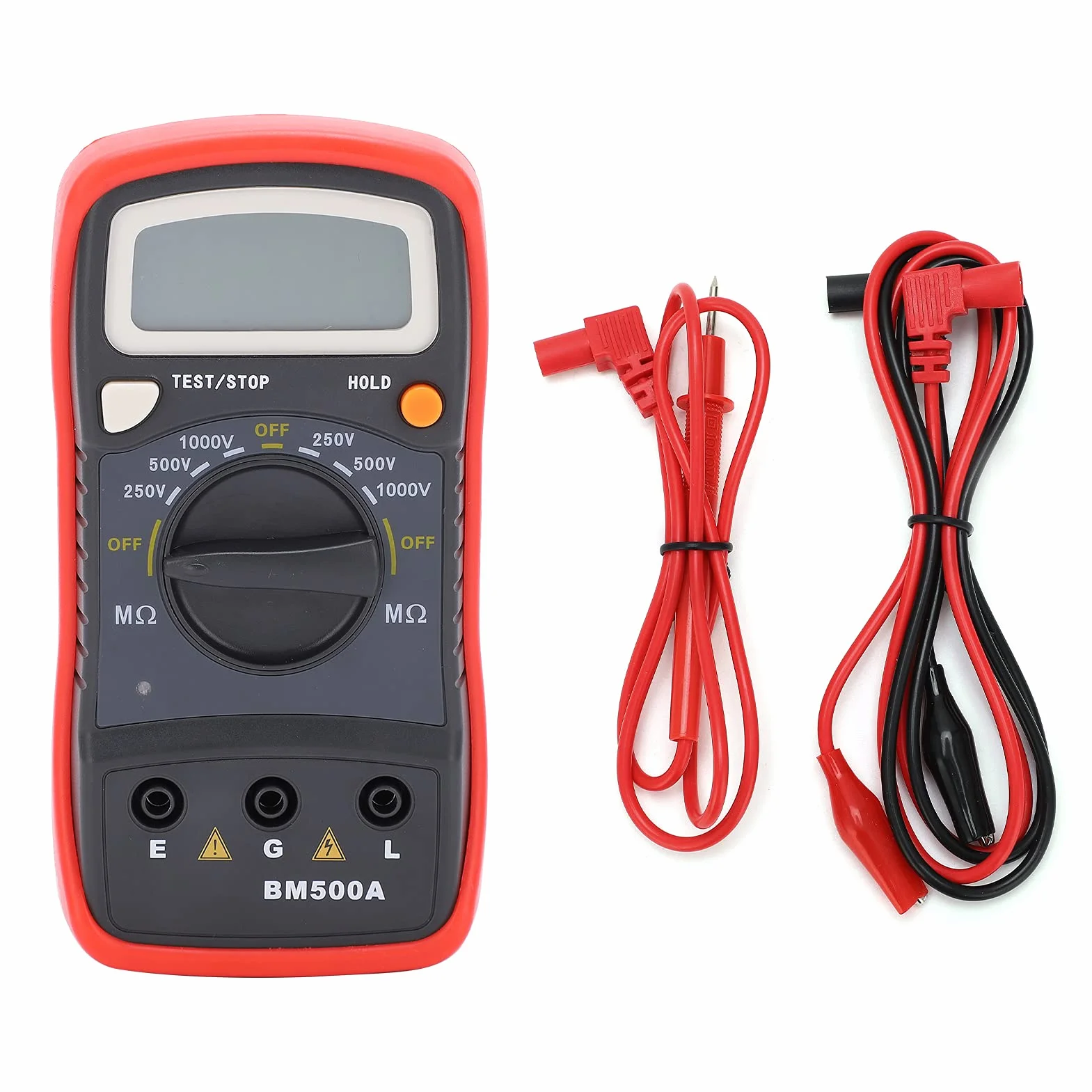 BM500A Cyfrowy tester rezystancji izolacji megomierz 1000 V