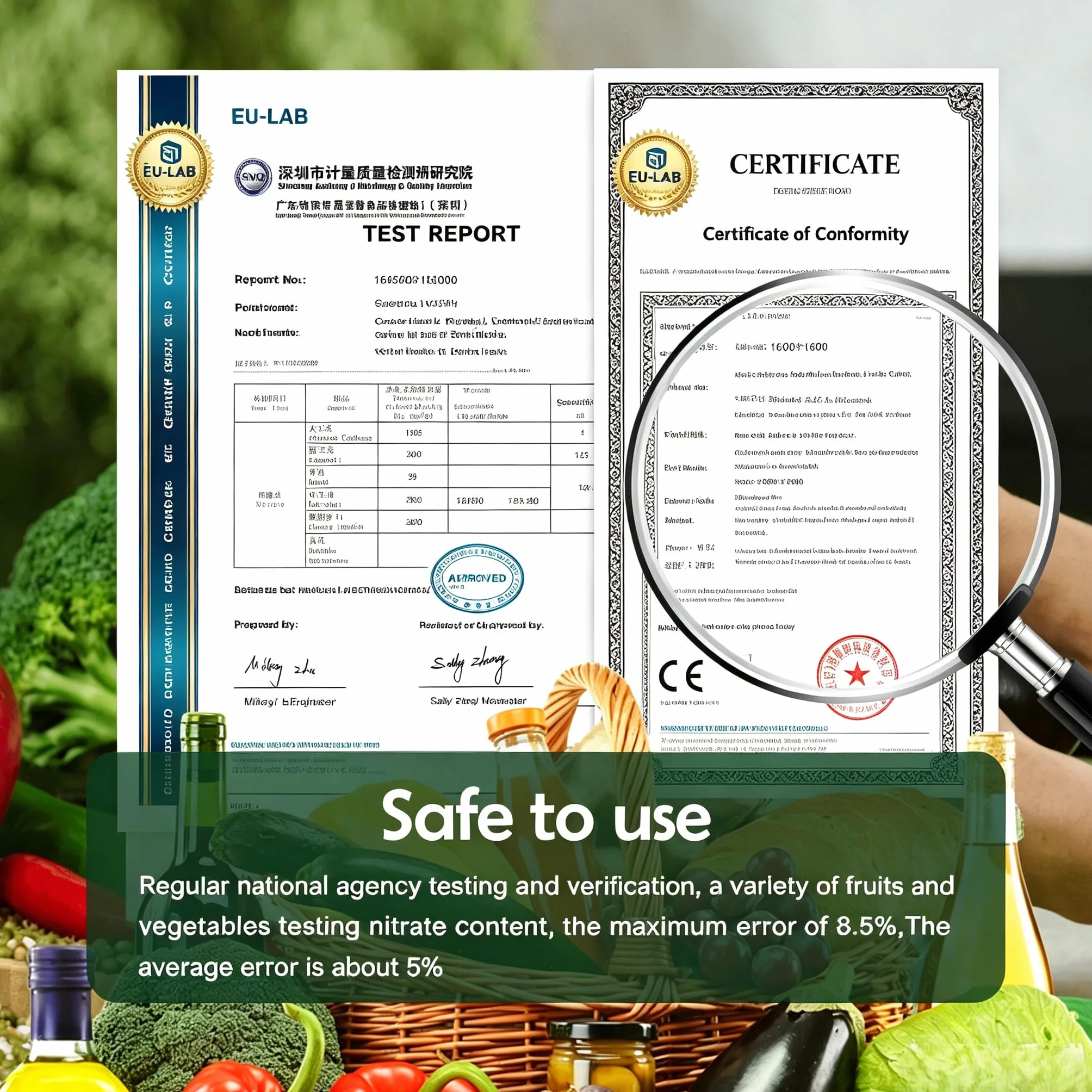Greentest Eco 6 licznik Geigera tester azotanów miernik promieniowania dozymetr detektor