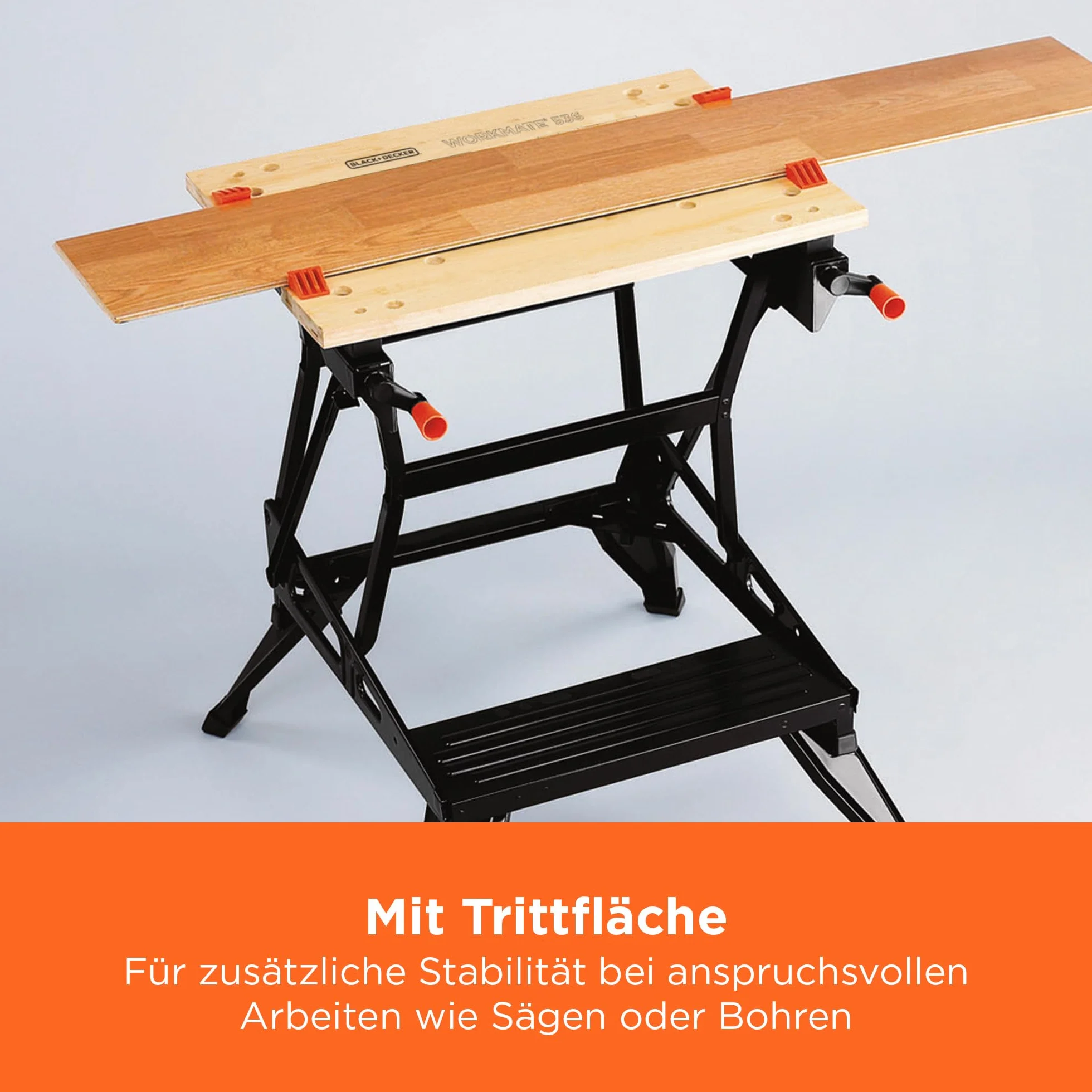 BLACK+DECKER Stół warsztatowy WM536 160 kg 25x61 cm