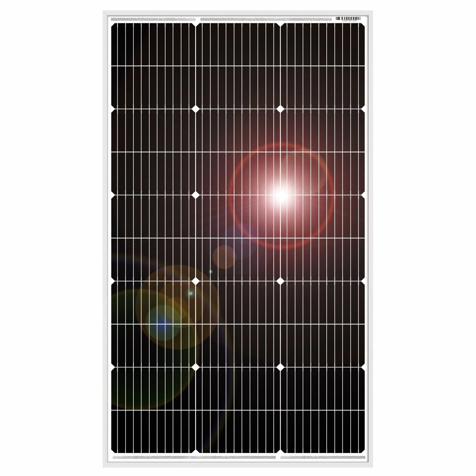 DOKIO Panel słoneczny 100 W monokrystaliczny 12 V TÜV