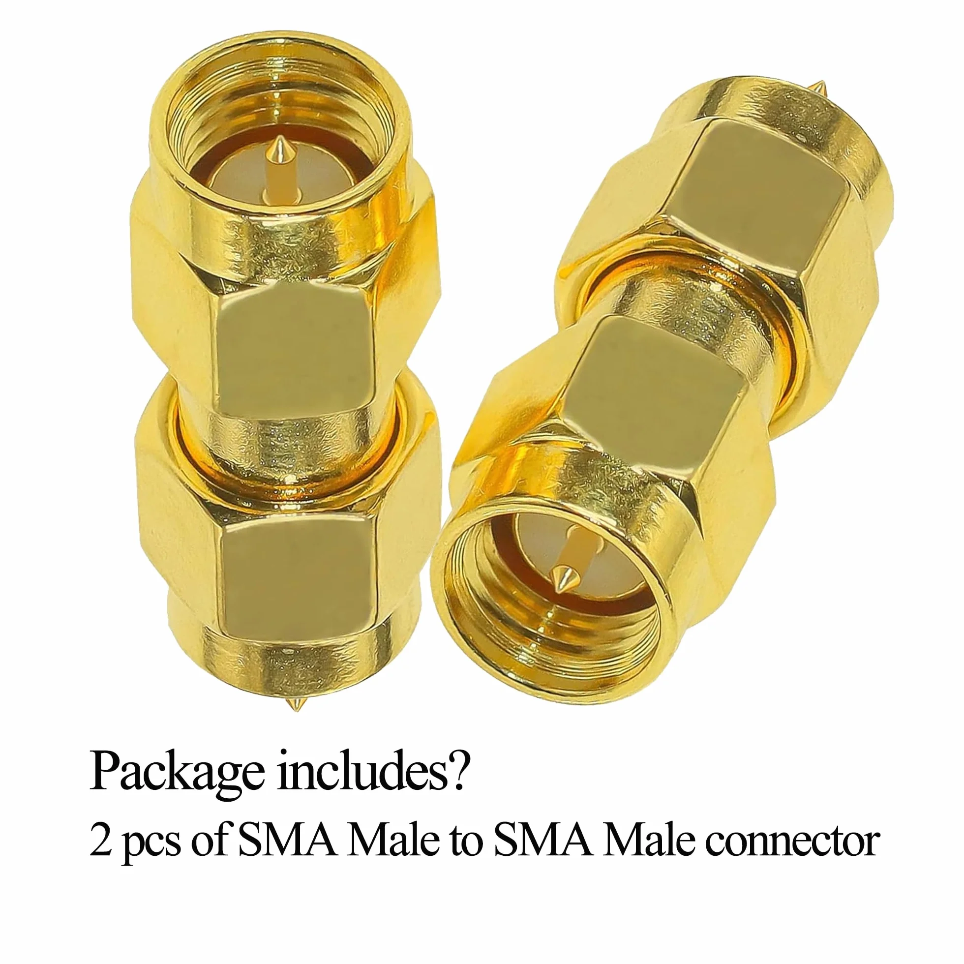 TUOLNK RF SMA Adapter Stecker Kit dla Radio Verlängerungskabel Router Konverter 2szt.