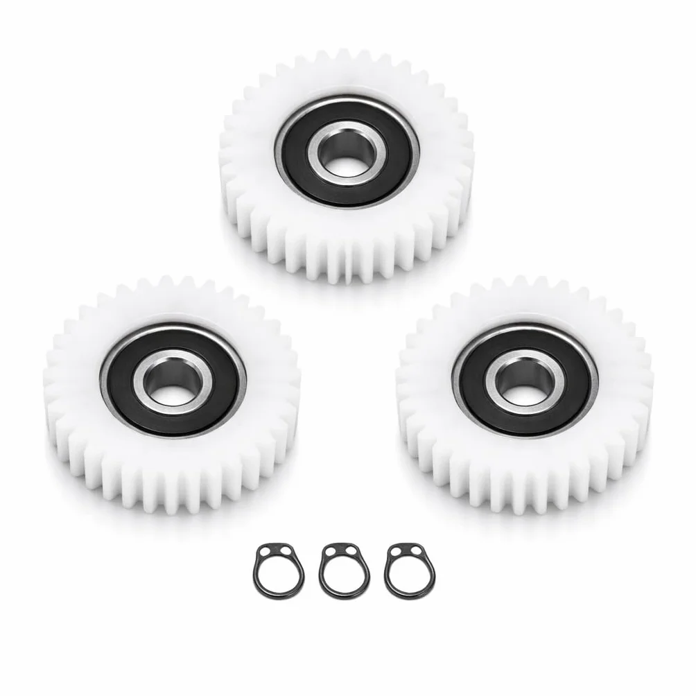 3 szt. 36 zębów 38 mm nylonowy silnik elektroniczny przekładnia profesjonalny dodatek do roweru elektrycznego silnika sprzęgła