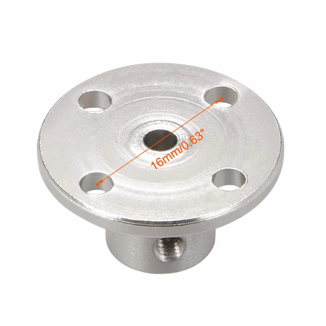 Łącznik kołnierzowy prowadnica silnika 3 mm średnica wewnętrzna H12*D10 sztywny do DIY