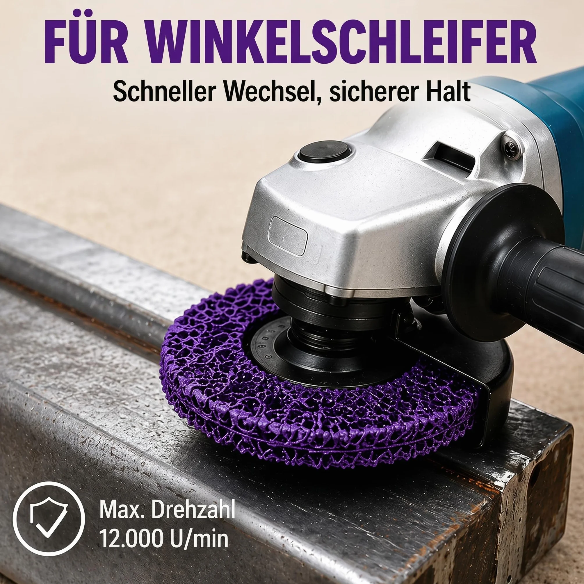 Woltersberger tarcze czyszczące 125 mm CSD włóknina do szlifierek kątowych