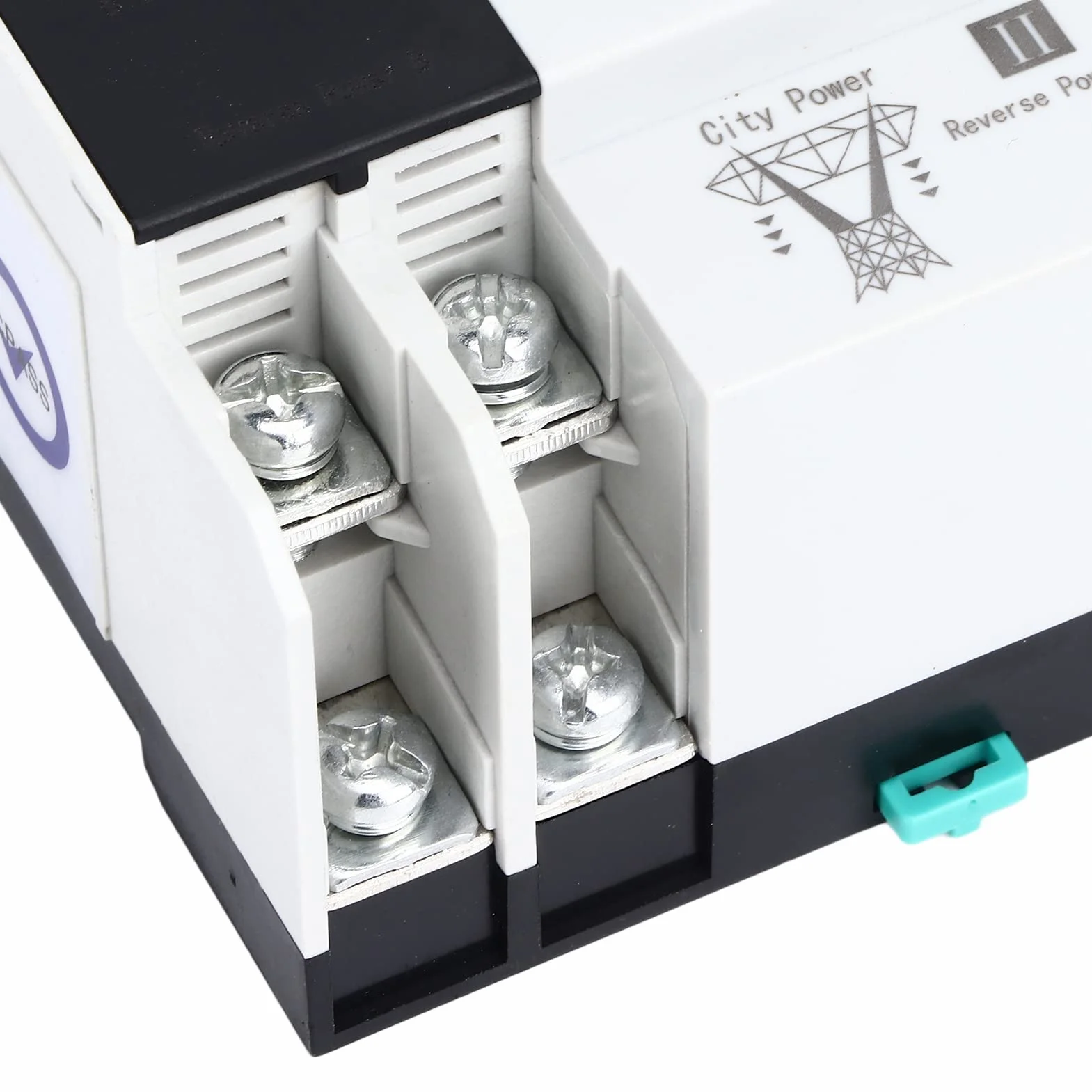 Automatyczny Przełącznik Zasilania NLQ4 125/2P 100A 230V Mini ATS Podwójny