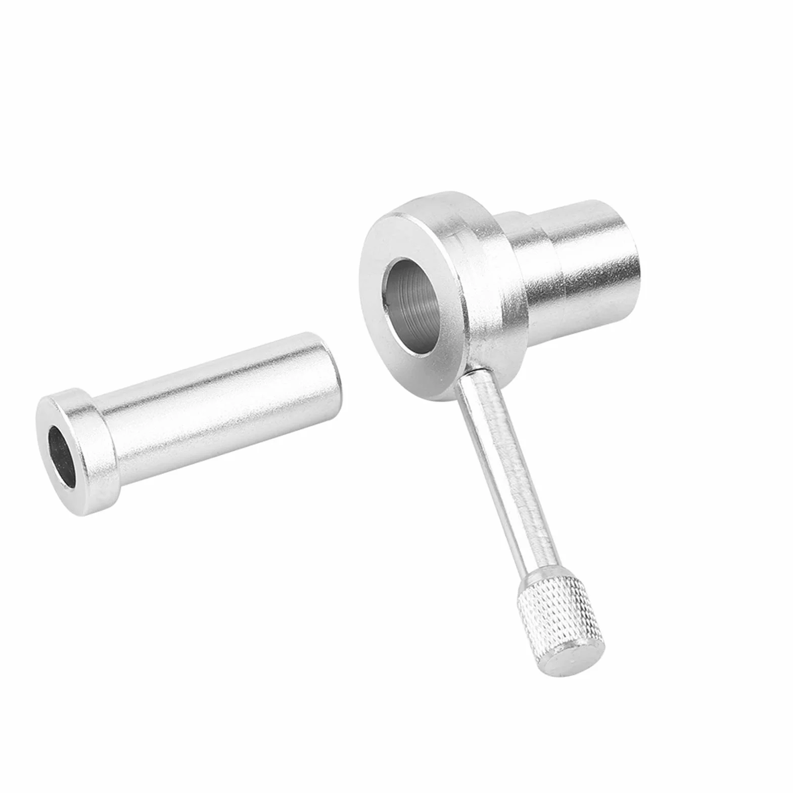 Szybkowymienny Uchwyt Narzędziowy do Mini Tokarki, Aluminium, Czarny i Srebrny, Zestaw z 4 Uchwytami i Akcesoriami, 700g