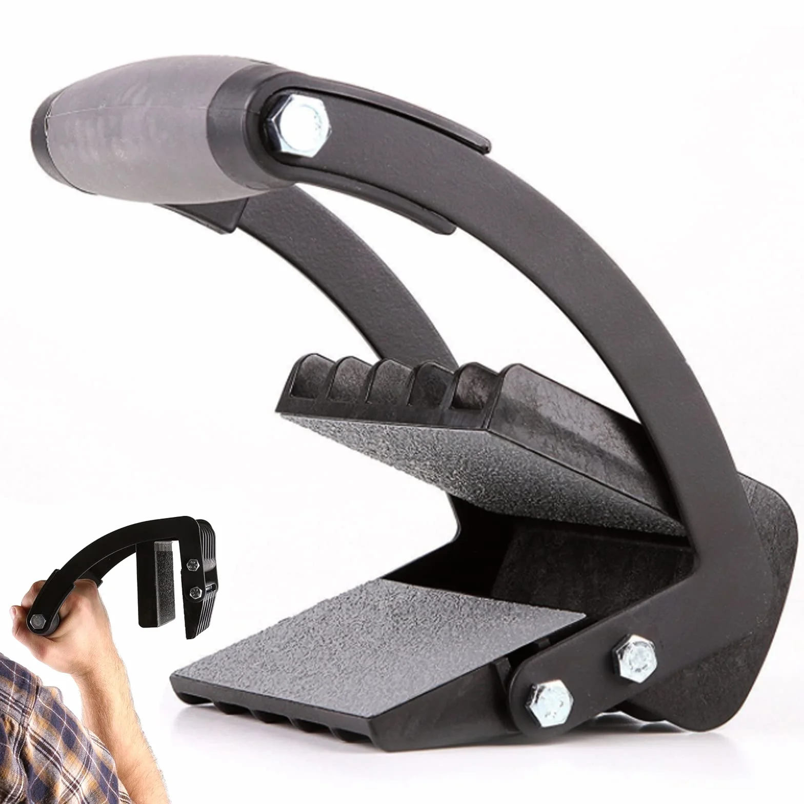 inherited Gorilla Gripper, uchwyt na płyty i panele Płyty gipsowo-kartonowe, uchwyt ergonomiczny, wzmocniony uchwyt do podnoszenia sklejki, płyt gipsowo-kartonowych, drewnianych desek konstrukcyjnych