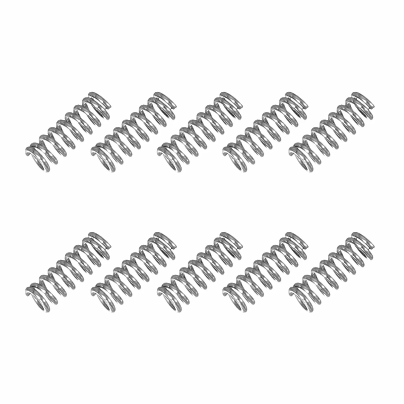 QUARKZMAN Sprężyna dociskowa 2 mm zewnętrzna 0,35 mm drut 5 mm długość 304 stal szlachetna