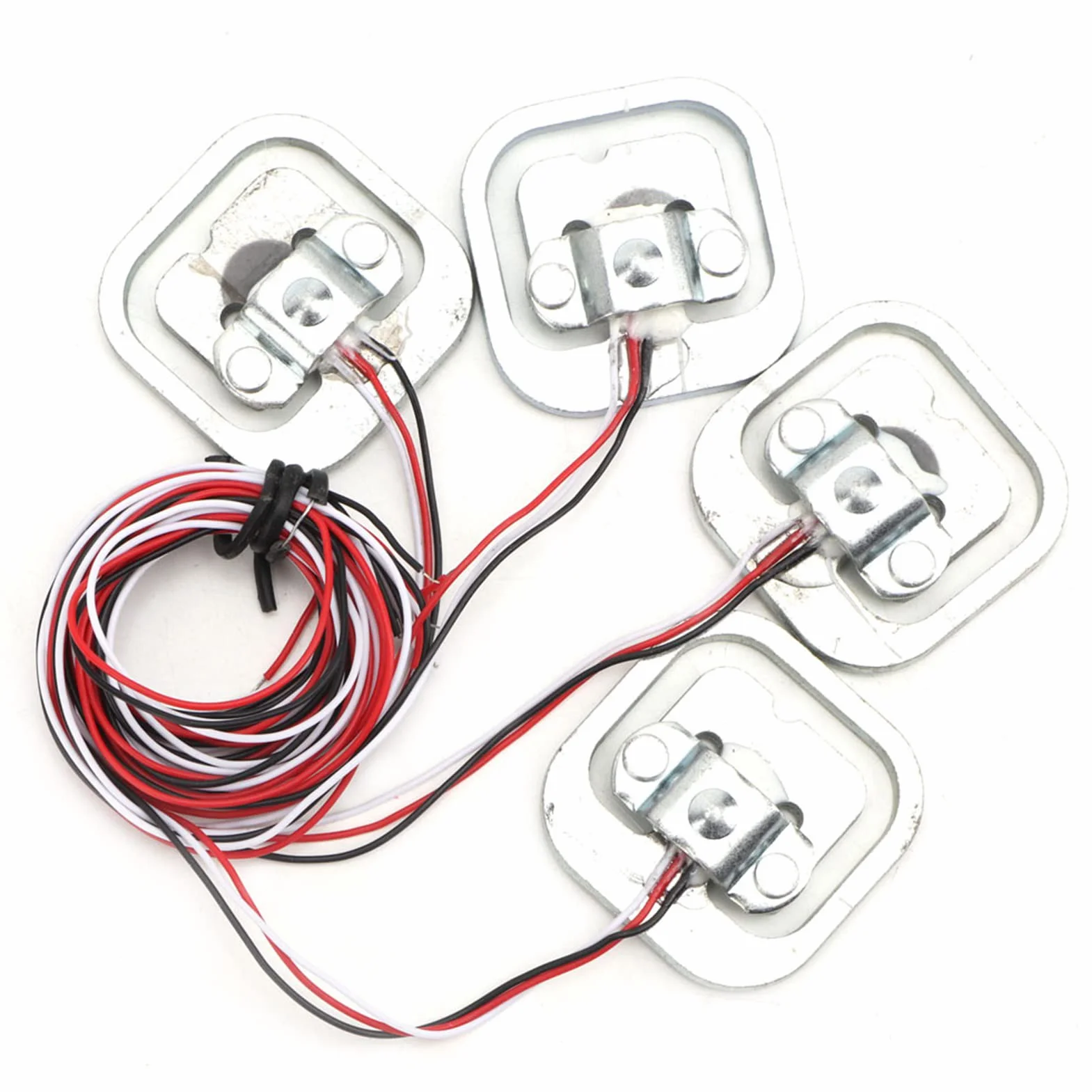 Moduł czujnika obciążenia HX711 50kg 100kg 200kg Kompatybilny z DIY zestawem wagi elektronicznej dla projektów samodzielnych czujniki obciążenia 34x34mm