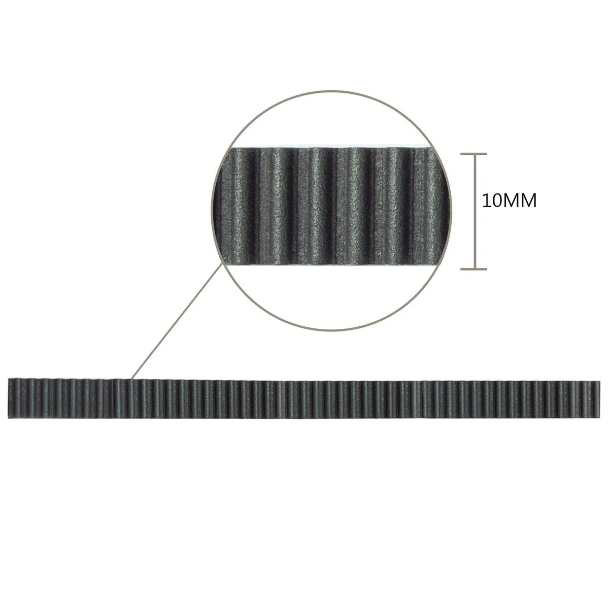 Pasek rozrządu 5 m GT2 szerokość 10 mm + 6 sztuk 20 zębów 5 mm otwór koło paska rozrządu + 4 sztuki otworów na 20 zębów, rolka napinająca 5 mm + 4 sprężyny napinające skrętne, do drukarki 3D