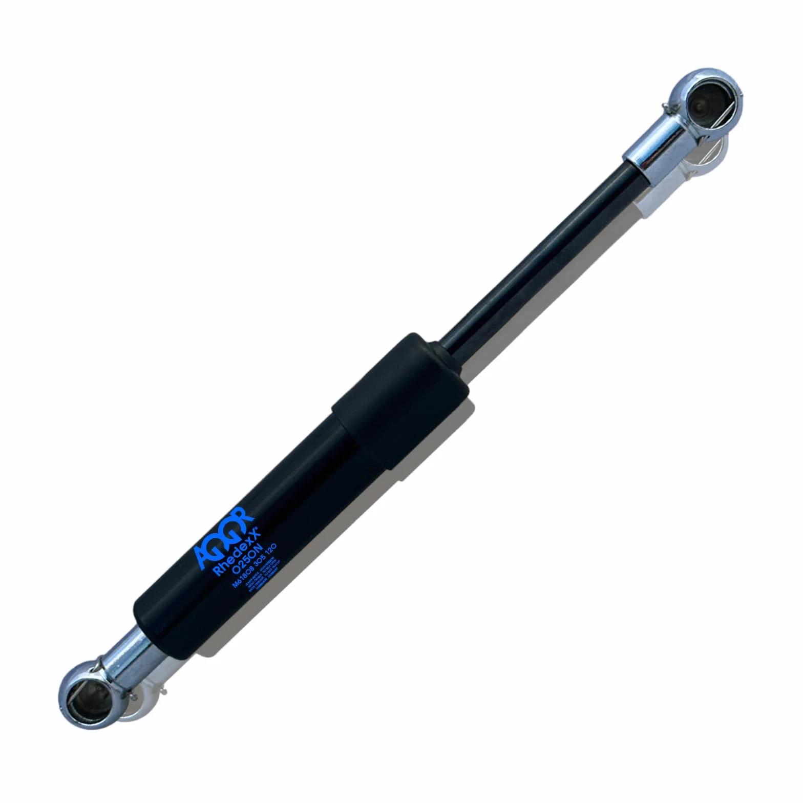 Sprężyna gazowa o długości 325 mm, amortyzator gazowy patelnia kulowa zamiennik do Stabilus Liftomat 044706 200N, skok: 120 mm, moc: 200 N - sprężyna gazowa z kulką M6 (325/120/200N - 044706)