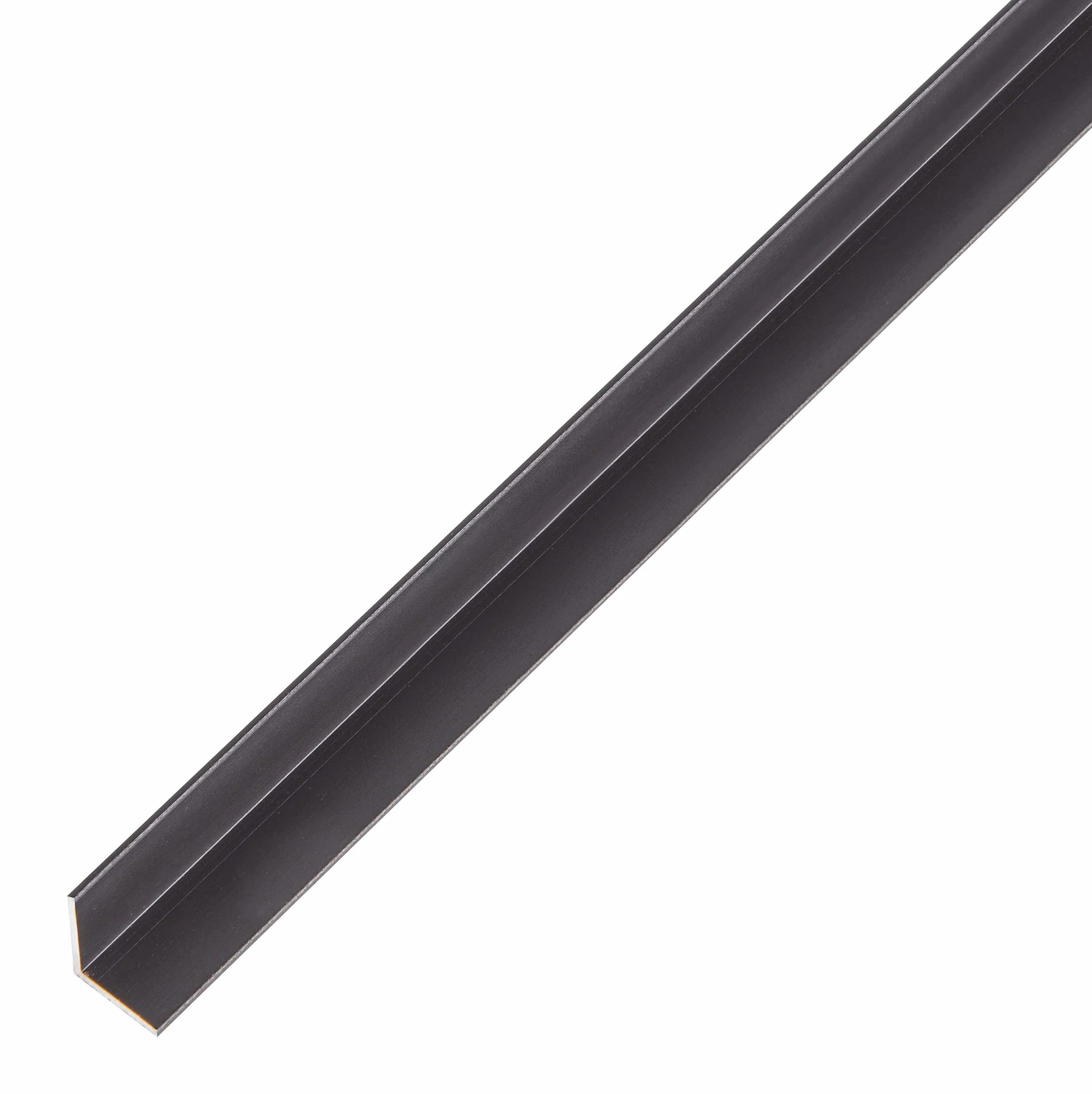 Alberts 488284 profil kątowy z aluminium, anodowany, czarny