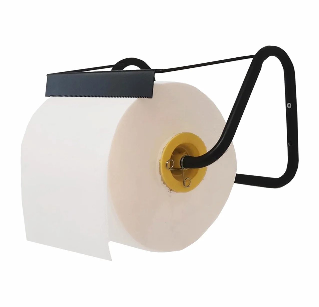 Tecnokit dozownik na rolki papieru ściennego 40x30x23 cm czarny