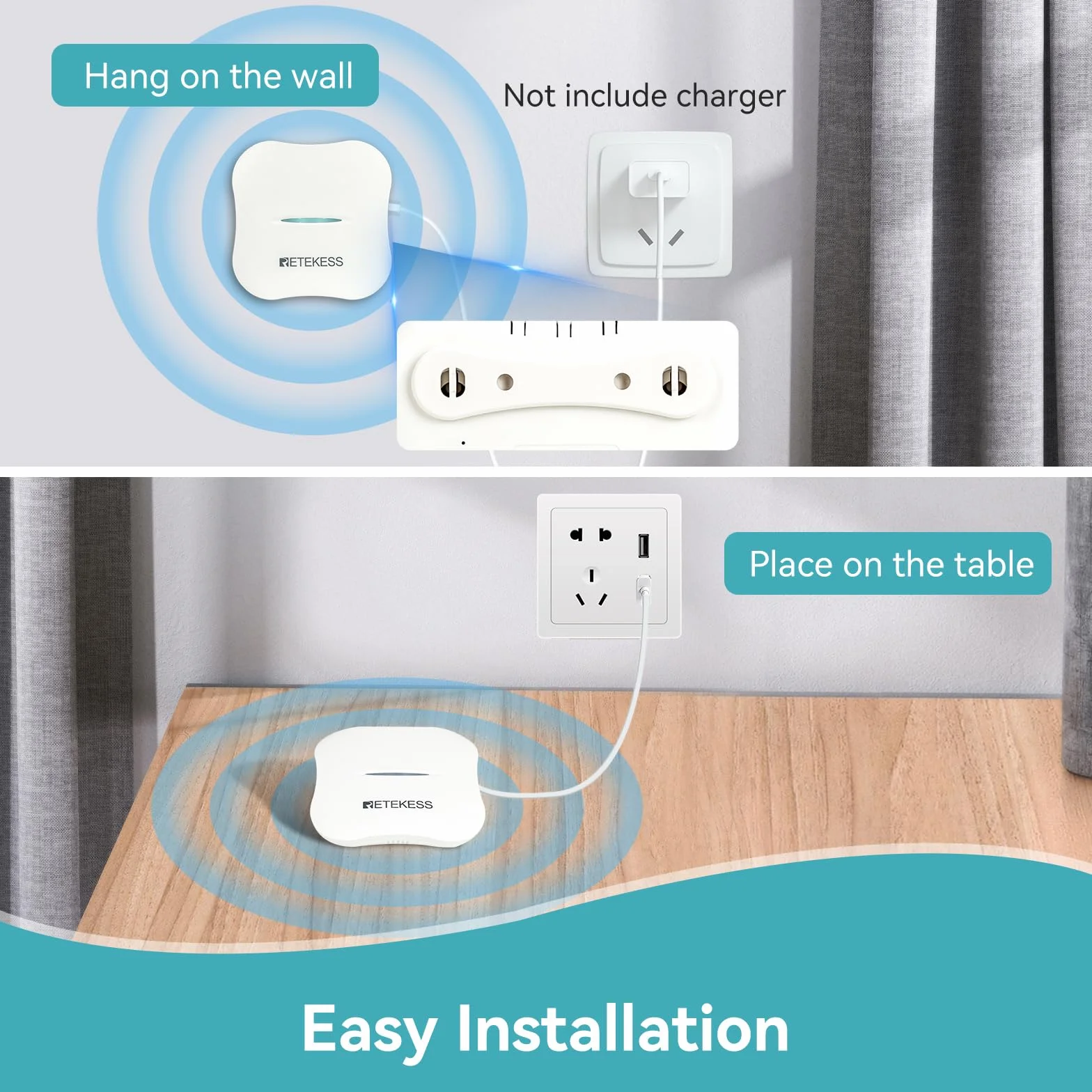 Retekess TH011-TH013 Wifi Inteligentny Bezprzewodowy System Pagera dla Opiekunów
