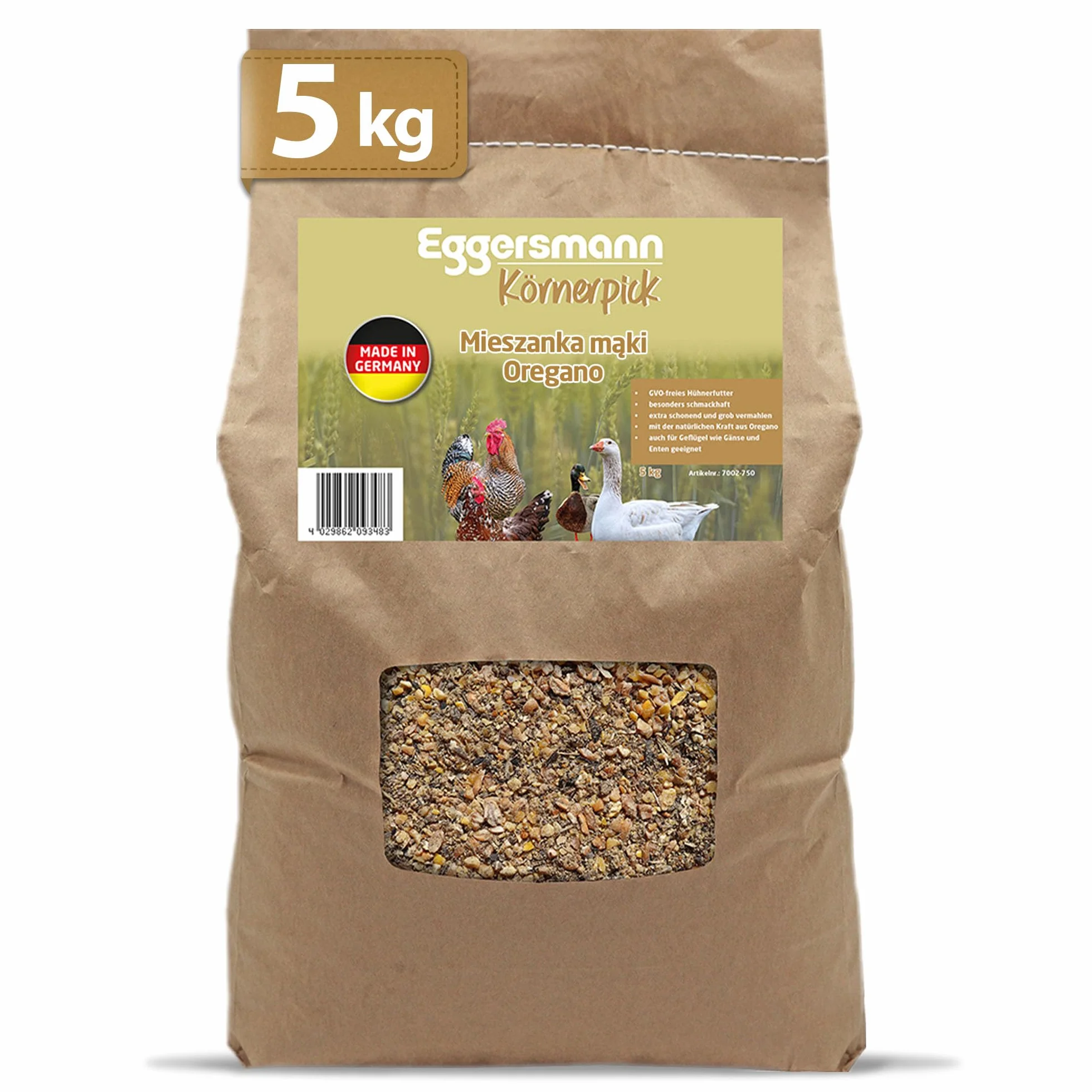 Eggersmann Körnerpick 5 kg karma dla kur z oregano