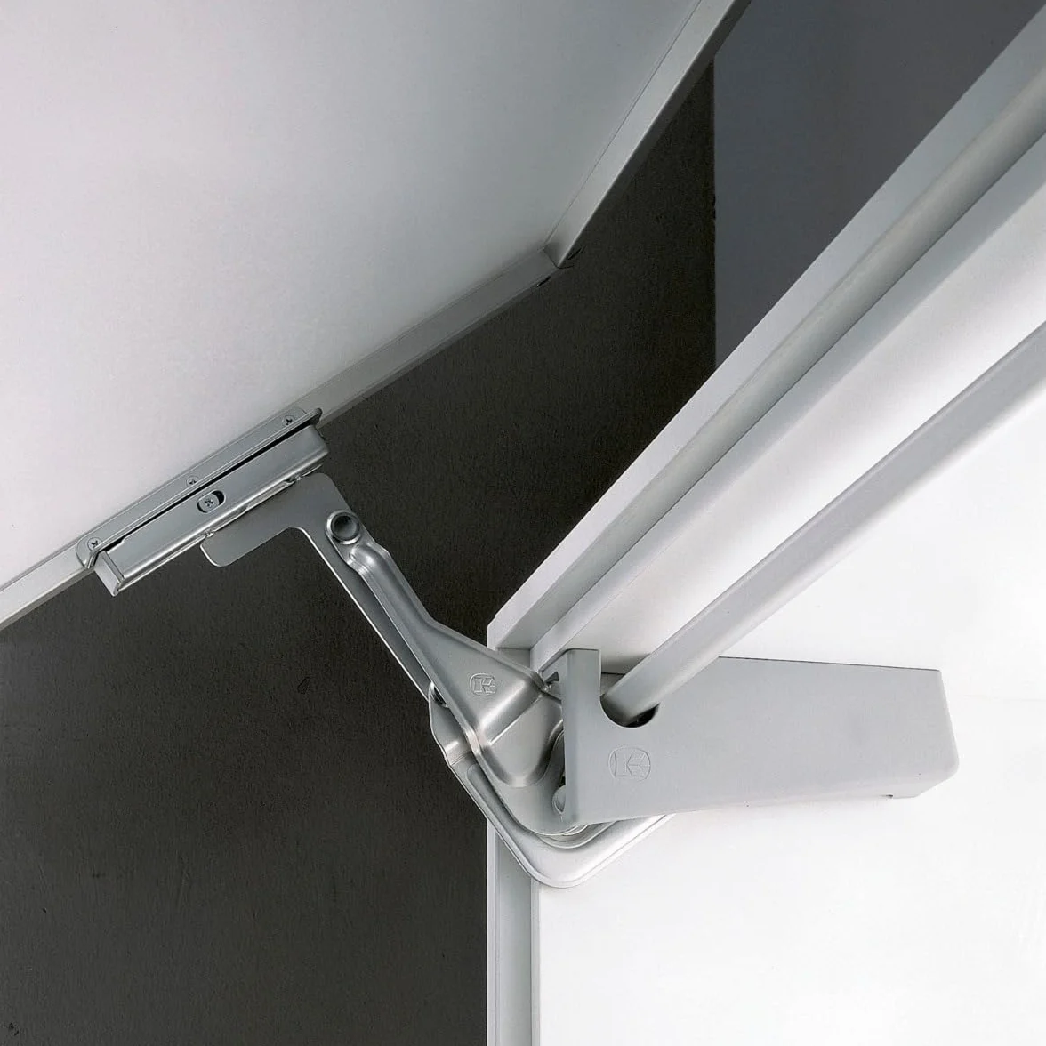 2 x SO-TECH® Kesseböhmer sprężyna kompresyjna Lift-O-Mat (wersja wzmocniona) 250 N (265N) do okuć wychylnych HSB