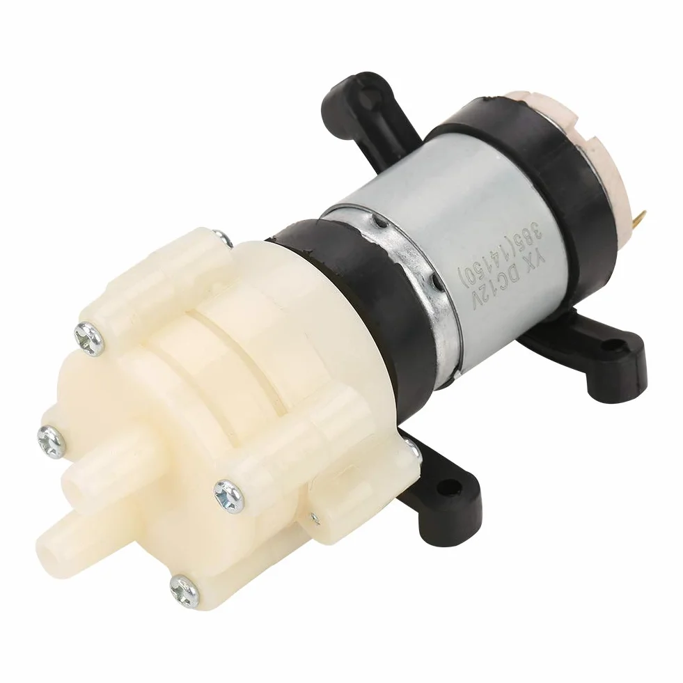 Yosoo Health Gear 12 V DC Mini Elektryczna Pompa Membranowa 385 do Świeżej Wody, Dozownika, Wycieraczki, Automatycznego Zraszacza, Herbaty i Akwarium
