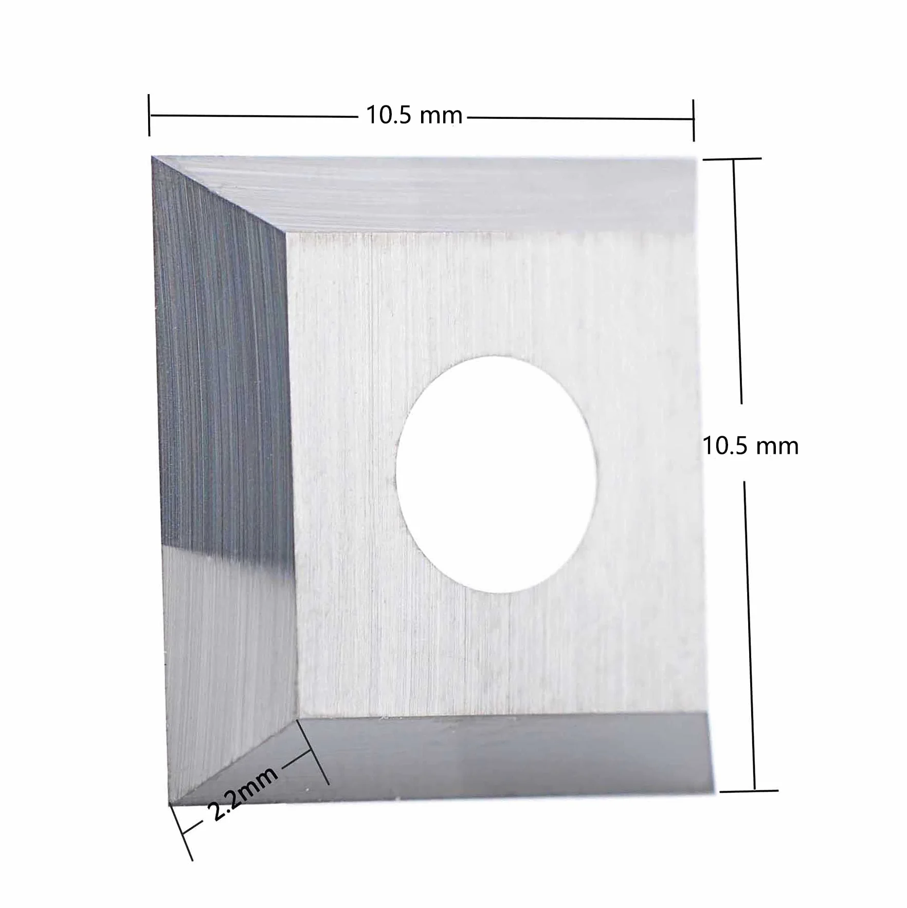 SpeTool wkładka z węglika spiekanego 10,5 mm x 10,5 mm x 2,2 mm 10 szt.