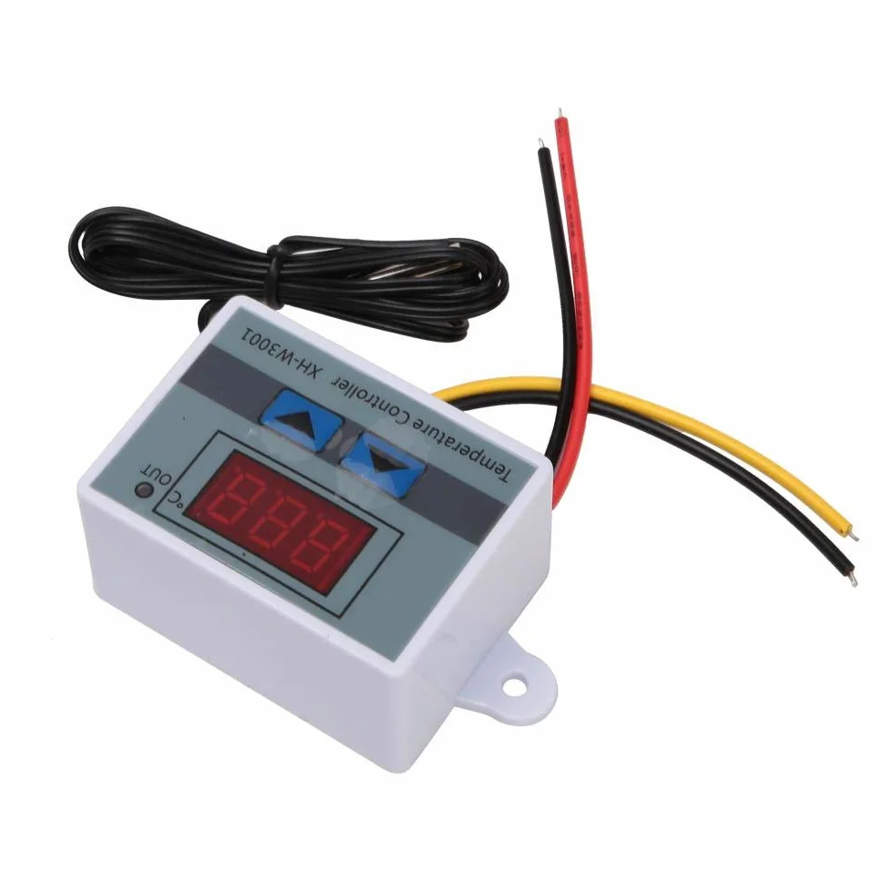 Cyfrowy regulator temperatury Xh-W3001 Regulator temperatury z wodoodporną sondą (110-220V/1500W)