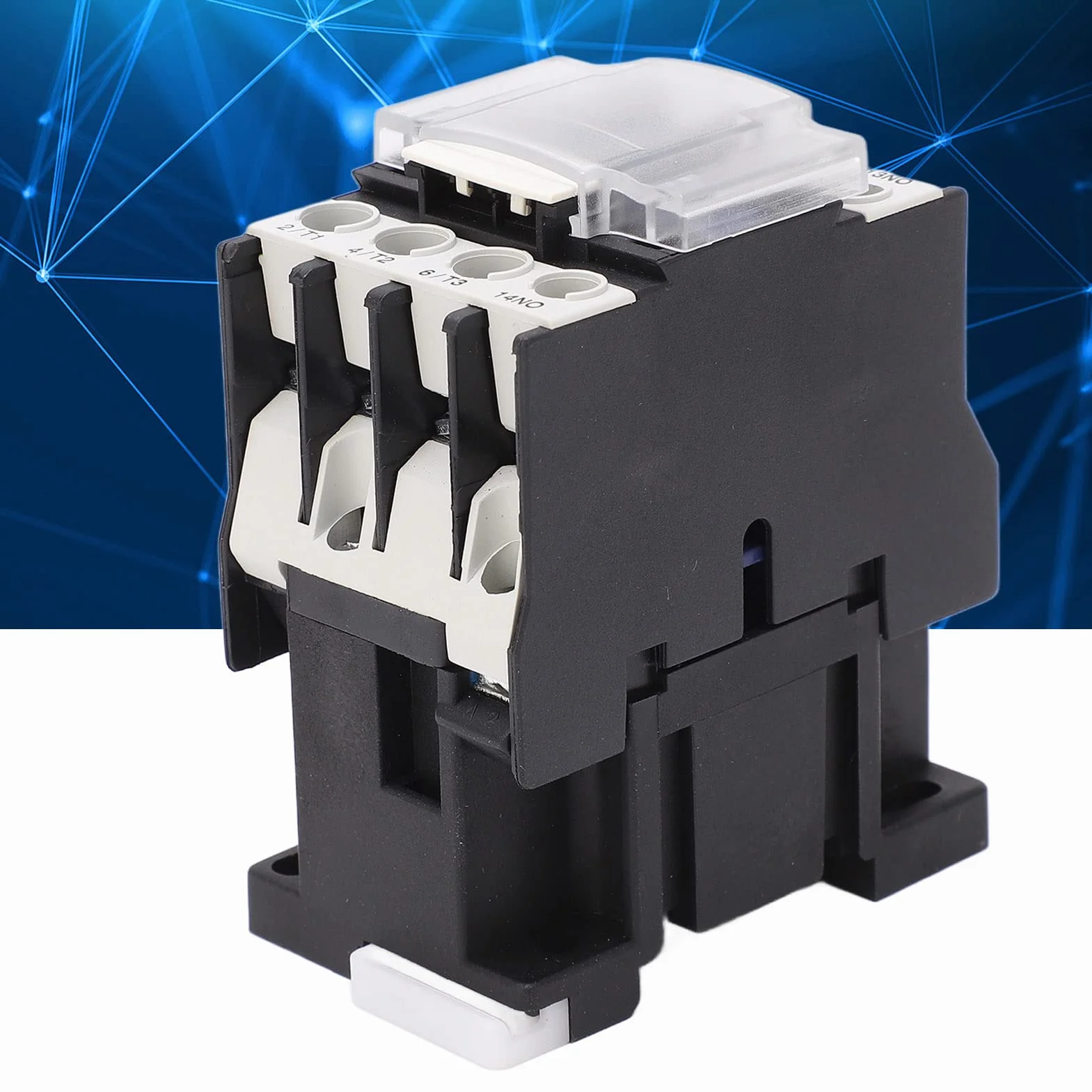 Stycznik AC, CJX2-1810 380V18A 3P Stycznik silnika elektrycznego 3-fazowy sterownik silnika szynowego