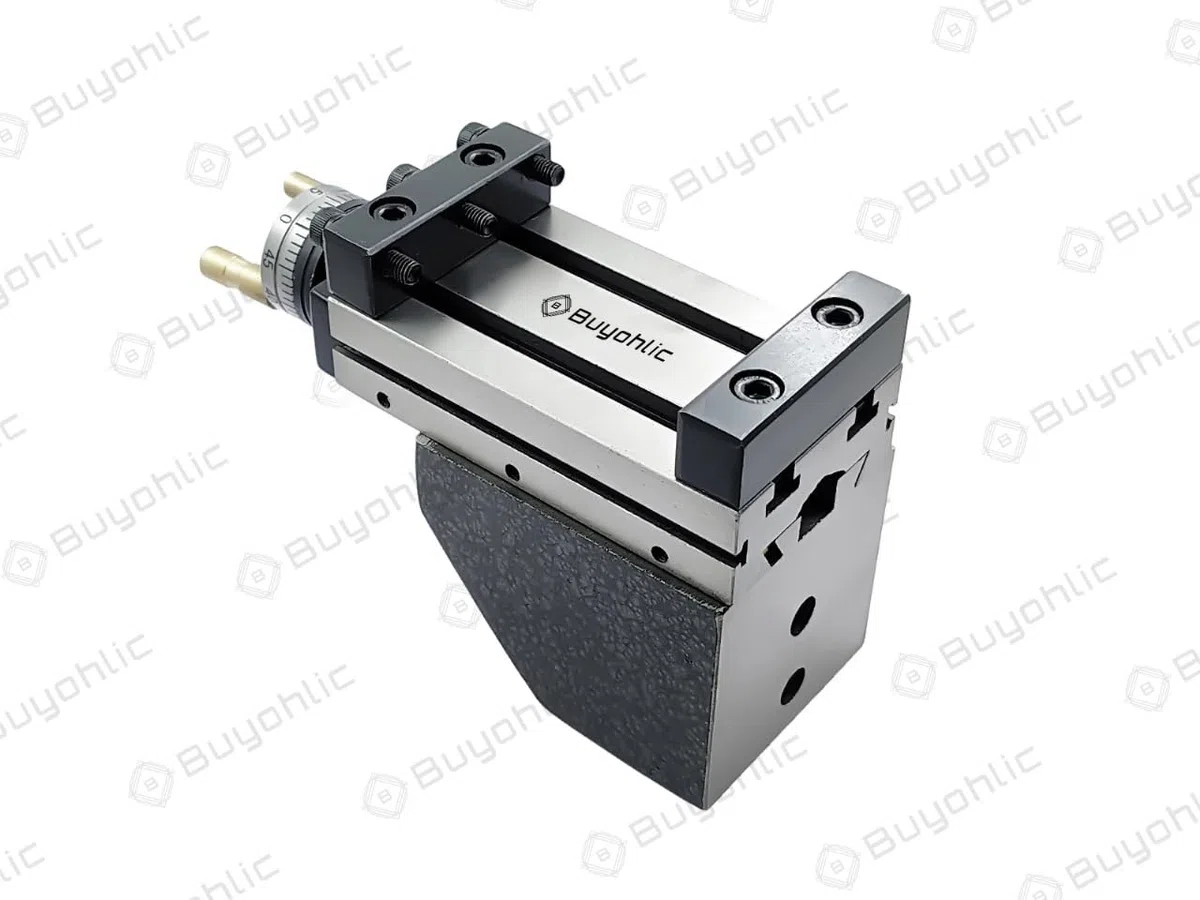 BUYOHLIC Mini prowadnica pionowa (90 mm x 50 mm) do natychmiastowego frezowania maszynowego na tokarce