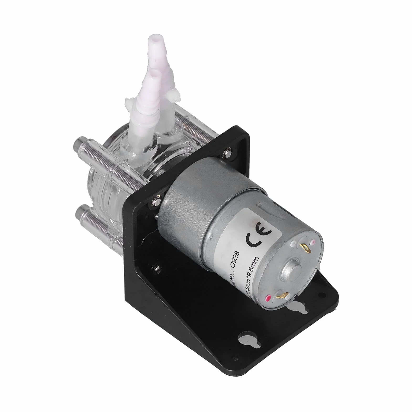 Pompa Perystaltyczna 500 Ml/min G928 3 Rolki Pompy Dozujące Ciecz o Dużym Przepływie z Wężem Silikonowym Pompa Perystaltyczna o Silnym Ssaniu(12V)
