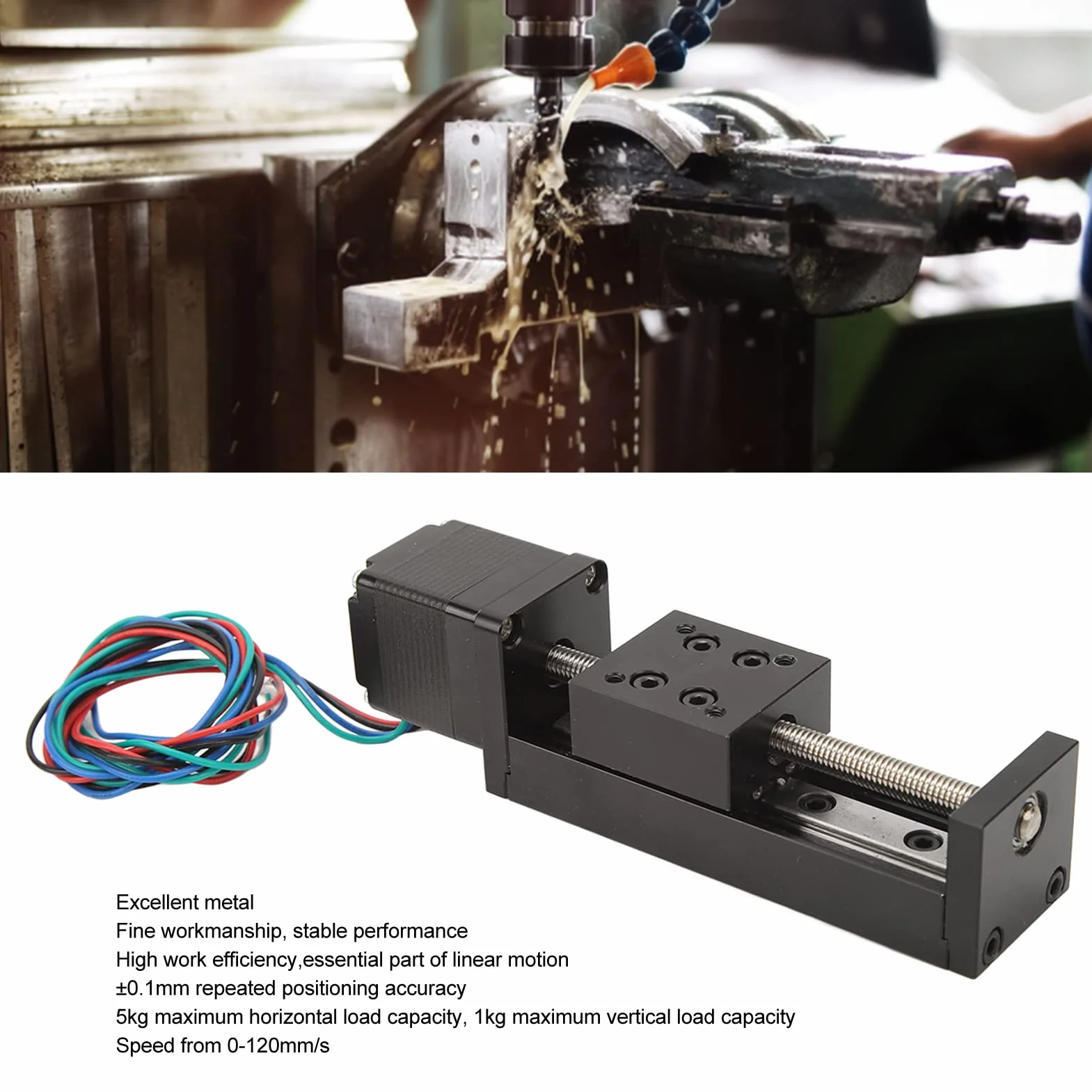 DIY Mini Linear Rail Guide Slide Actuator Stepper Motion Stage do frezów CNC