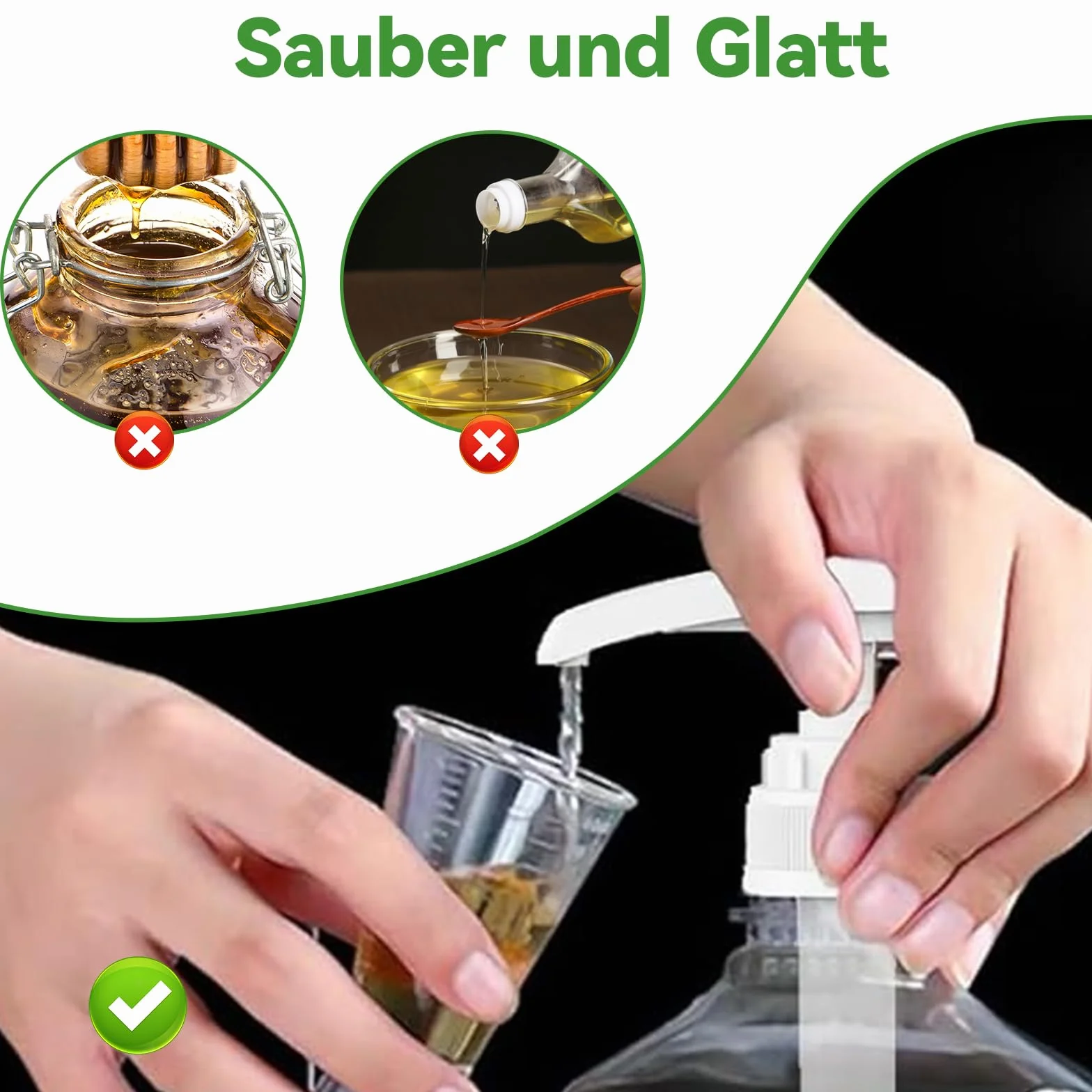 Zestaw 6 pompek dozujących do syropu Monin, bez cukru, 5 ml, precyzyjny dozownik, wielokrotnego użytku, kompatybilna z butelkami o pojemności 250 ml, zestaw do syropu Monin, do kawiarni, restauracji