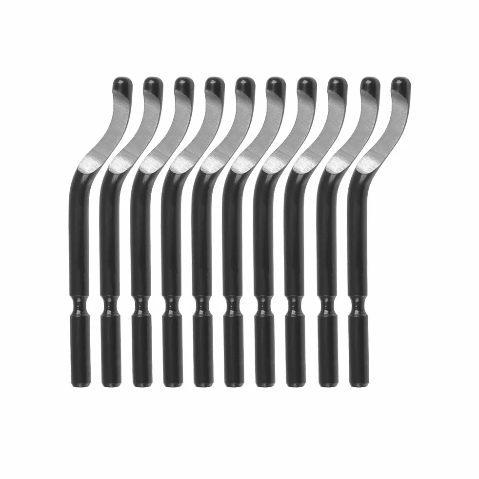 Zestaw narzędzi do usuwania zadziorów 10 ostrzy aluminium metal miedź drewno