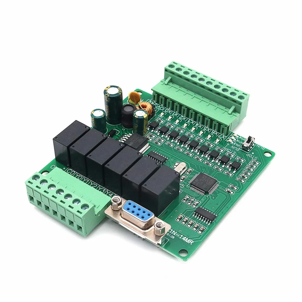 DollaTek FX1N-14MR PLC Przemysłowy Kontroler 24V Wyjście Przekaźnika