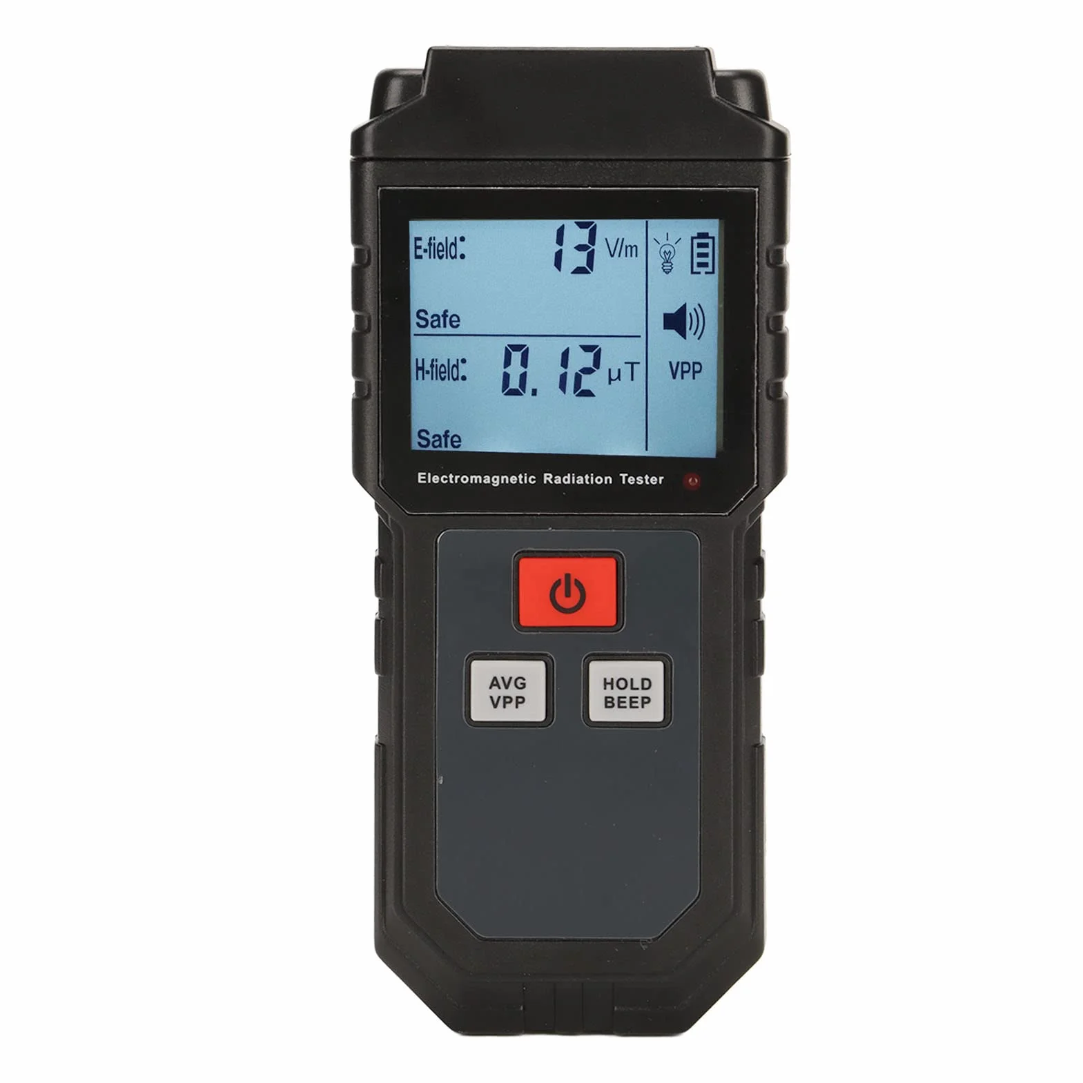 Miernik EMF, ręczny cyfrowy detektor promieniowania pola elektromagnetycznego, czytnik EMF LCD z detektorem EMF, świetny tester do domowych inspekcji EMF, biur, polowań na zewnątrz i duchów